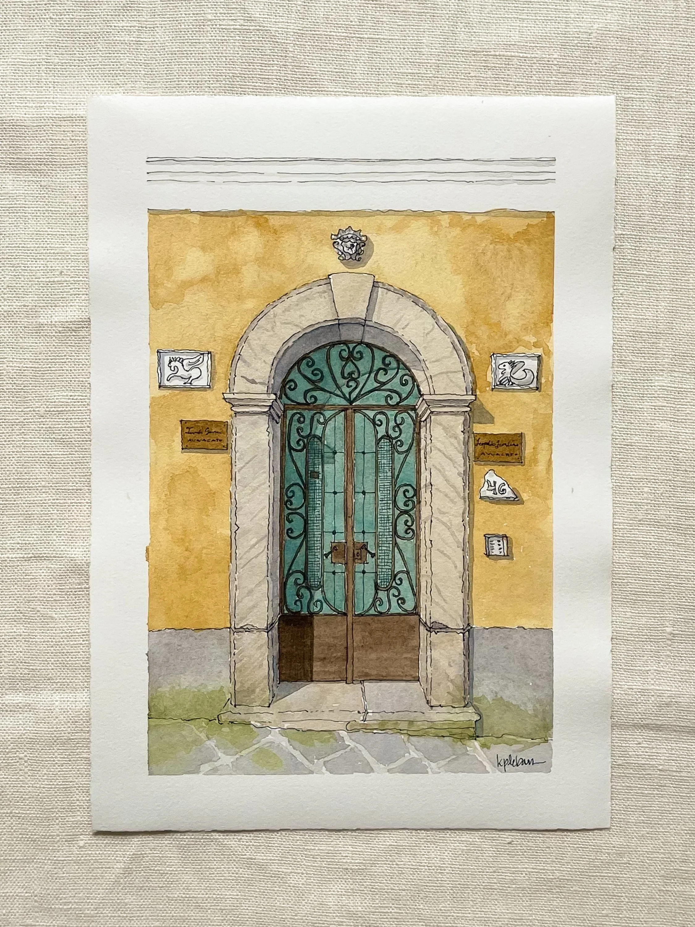 Amalfi Coast Door No. 11