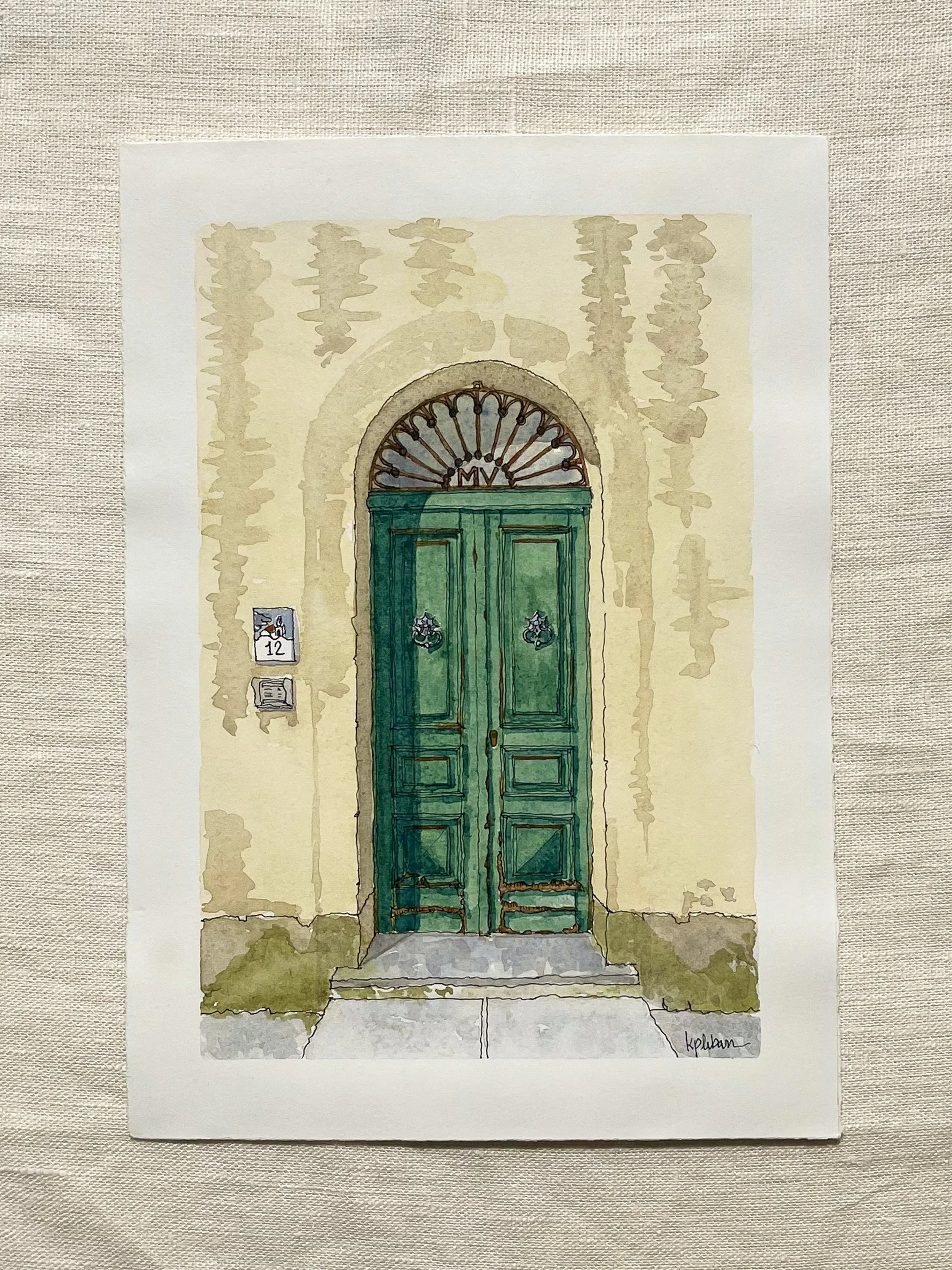 Amalfi Coast Door No. 5