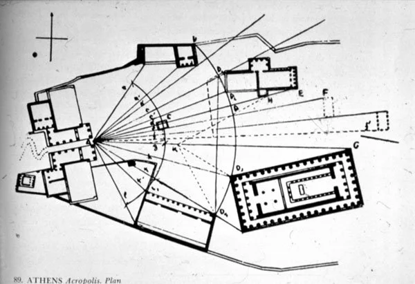 Plan of Acropolis, 400 B.C.
image: Urban Space by French