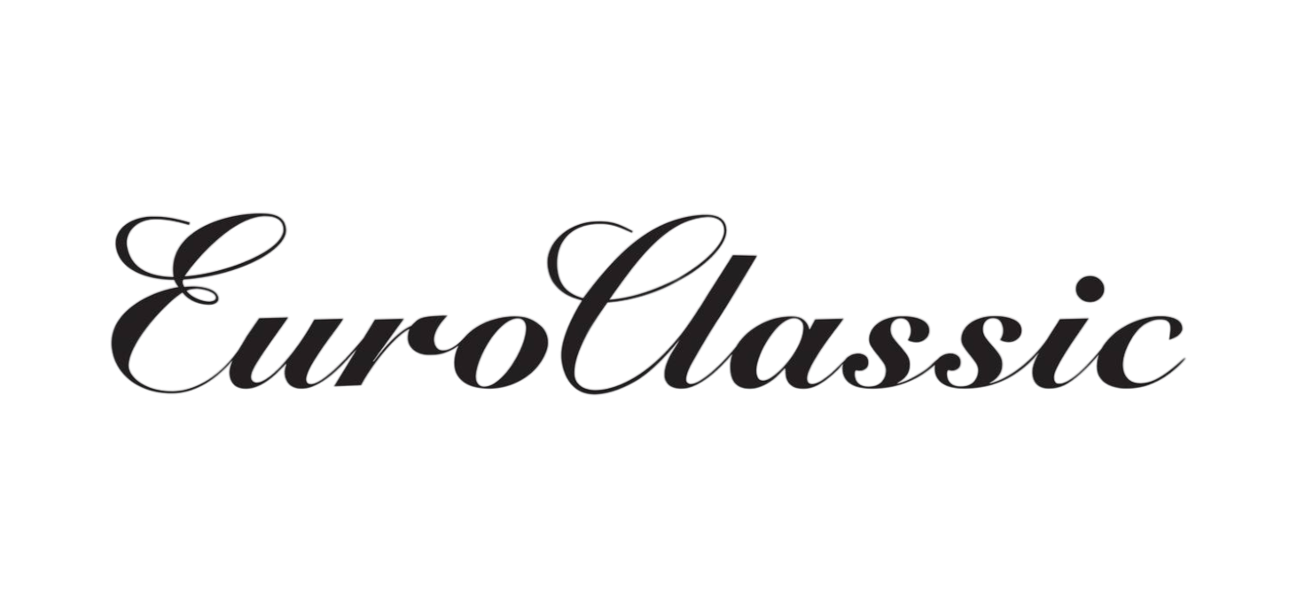 "EuroClassic" in stylized cursive font in black color on a transparent background.