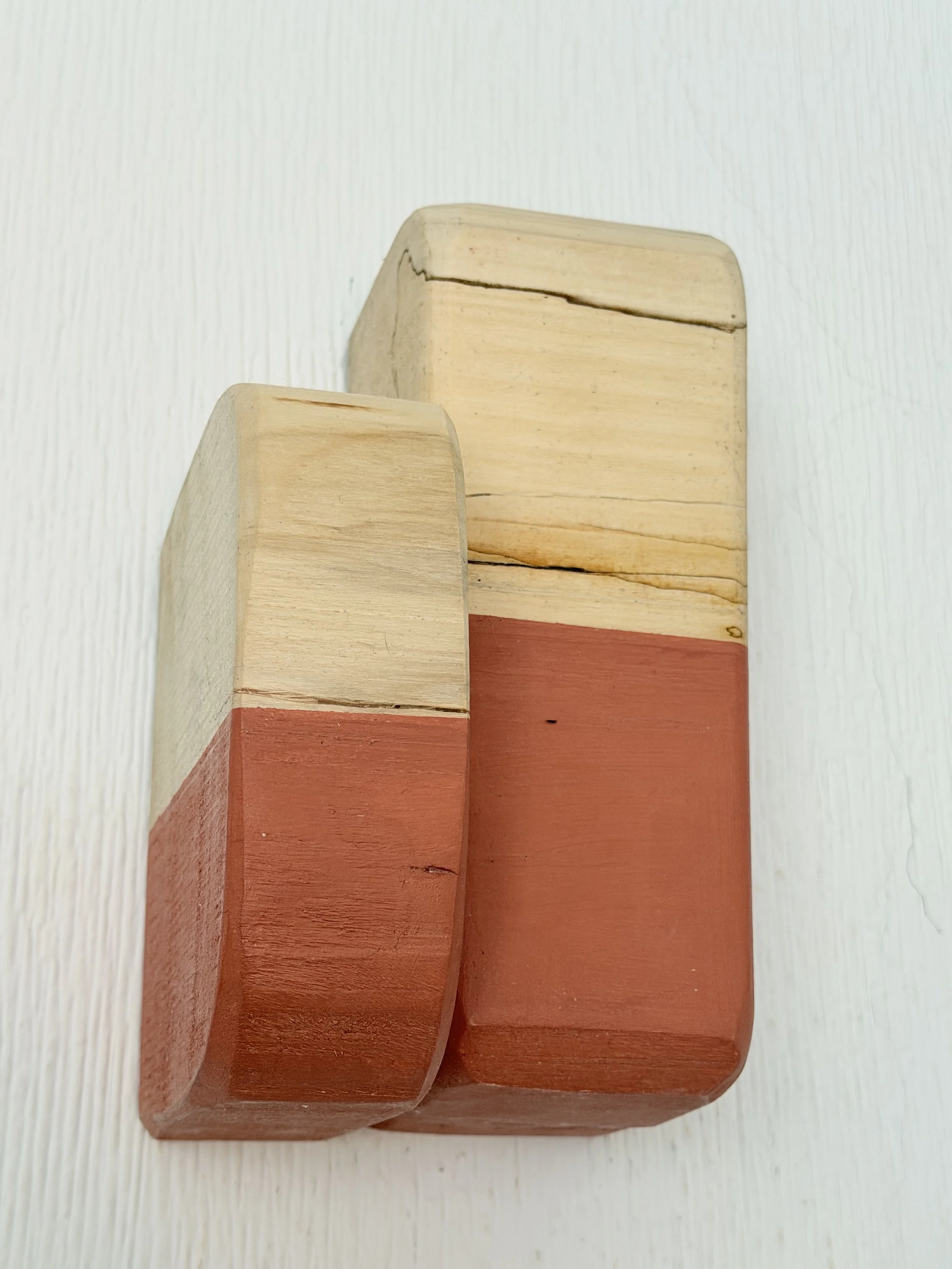 aplique de madera terracota