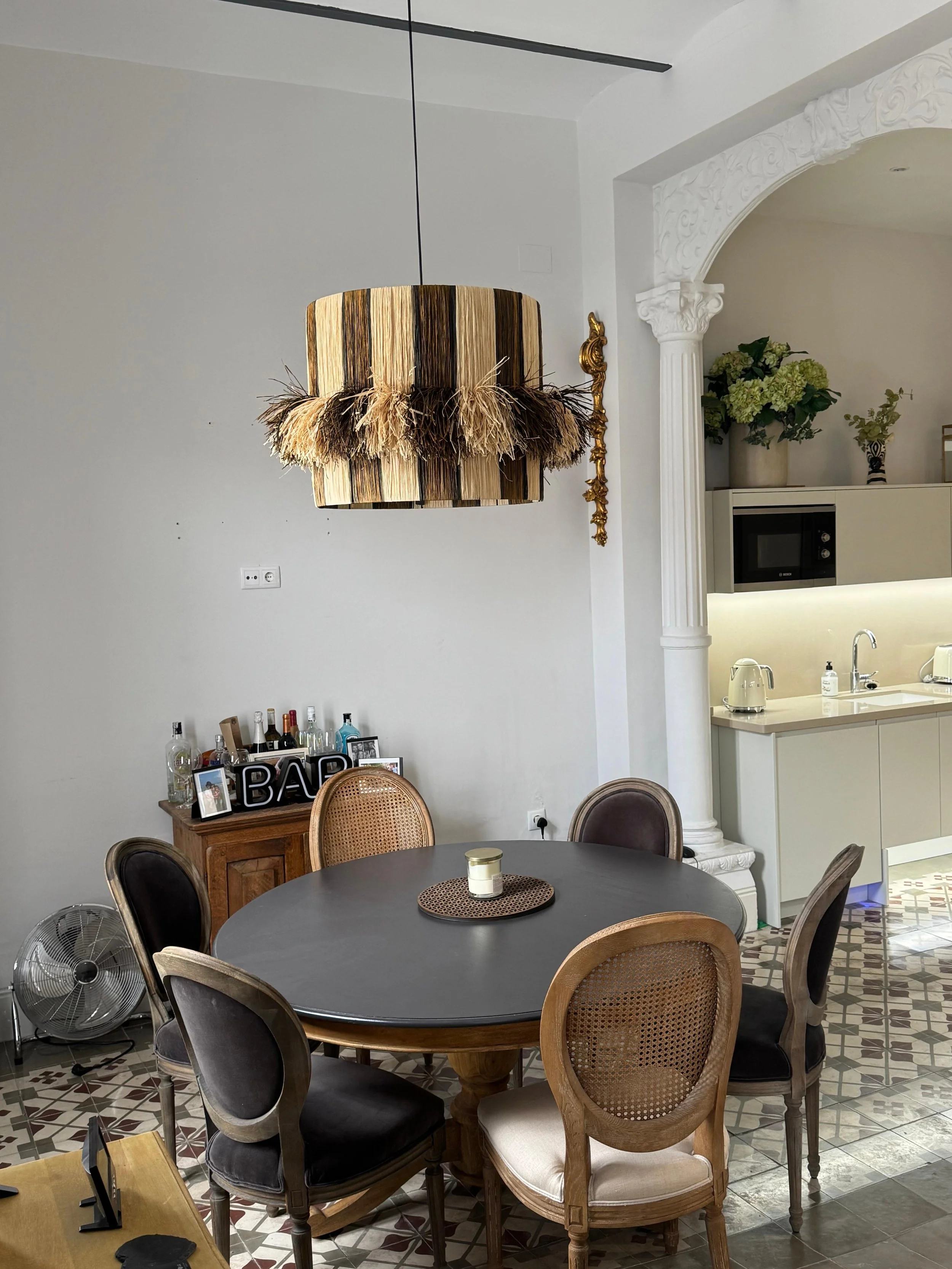 lampara comedor artesanal