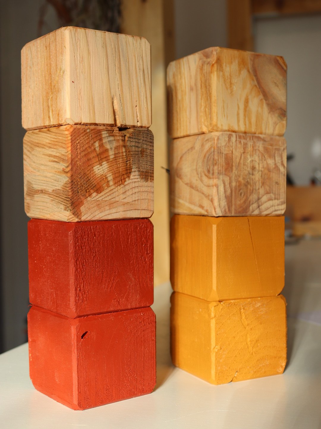 Lámpara de pared HAZO · Madera natural o color