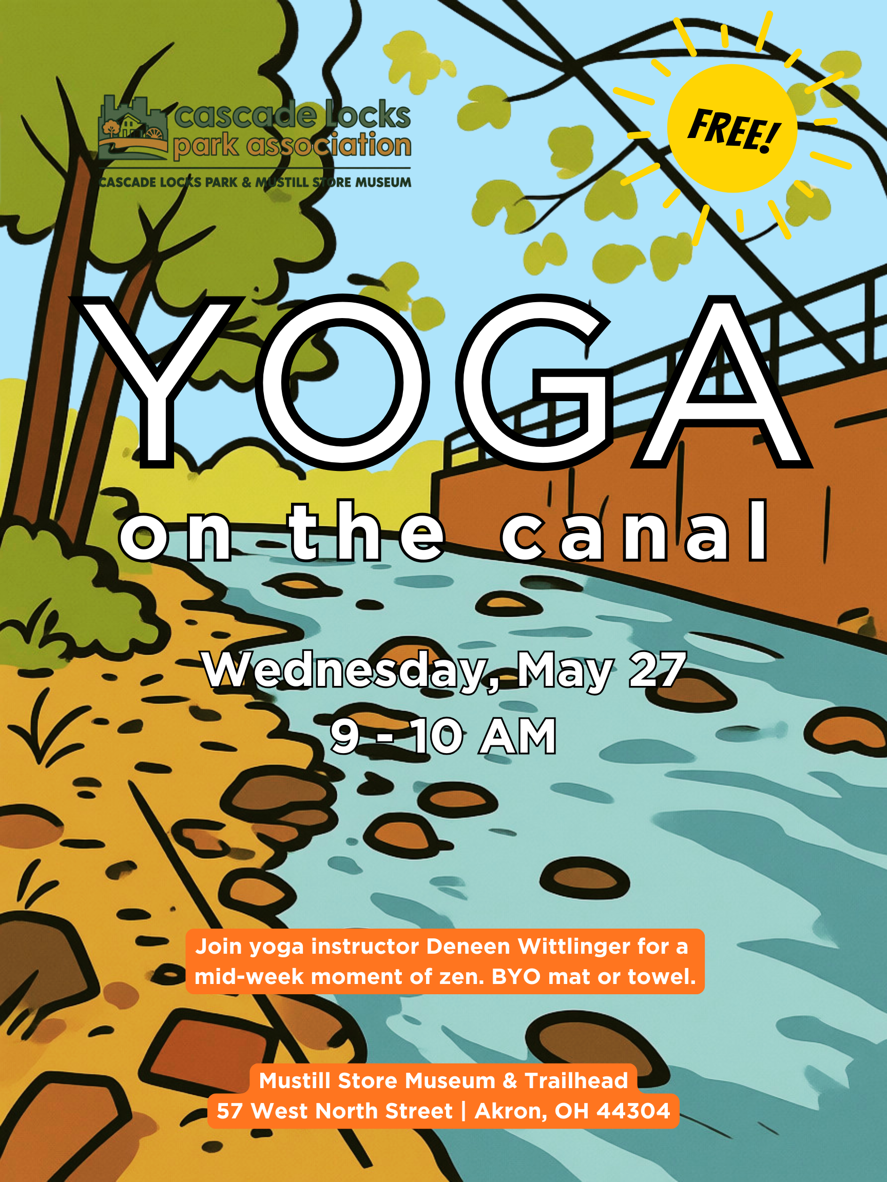 Yoga on the Canal