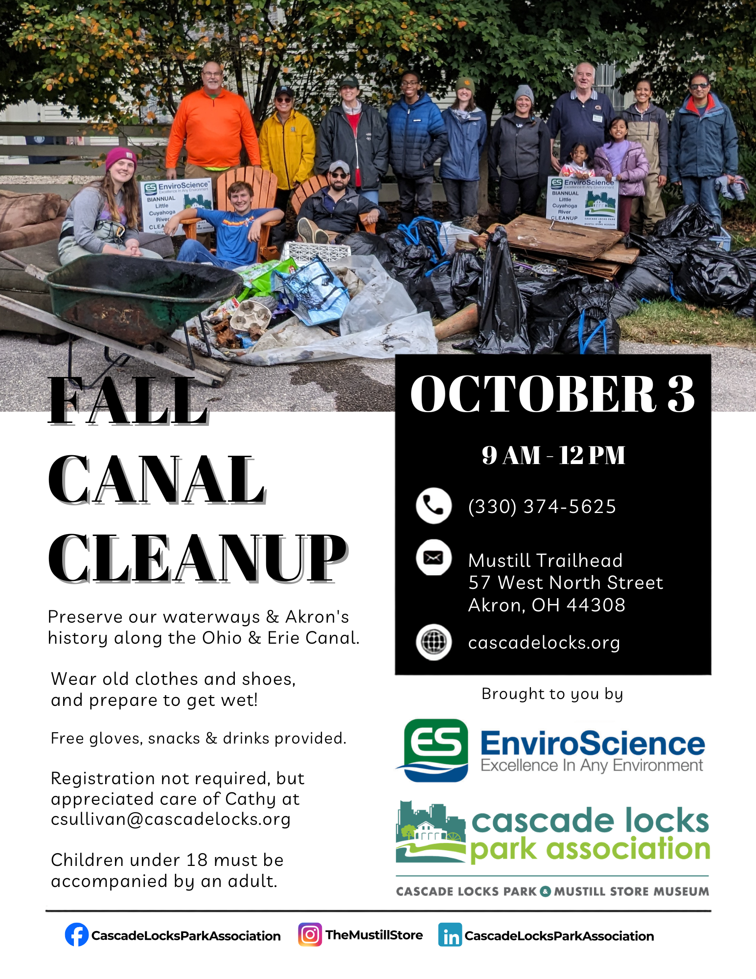 Fall Canal Clean-Up
