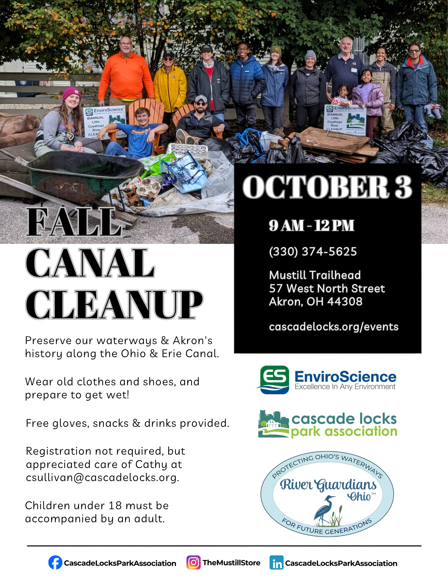 Fall Canal Clean-Up