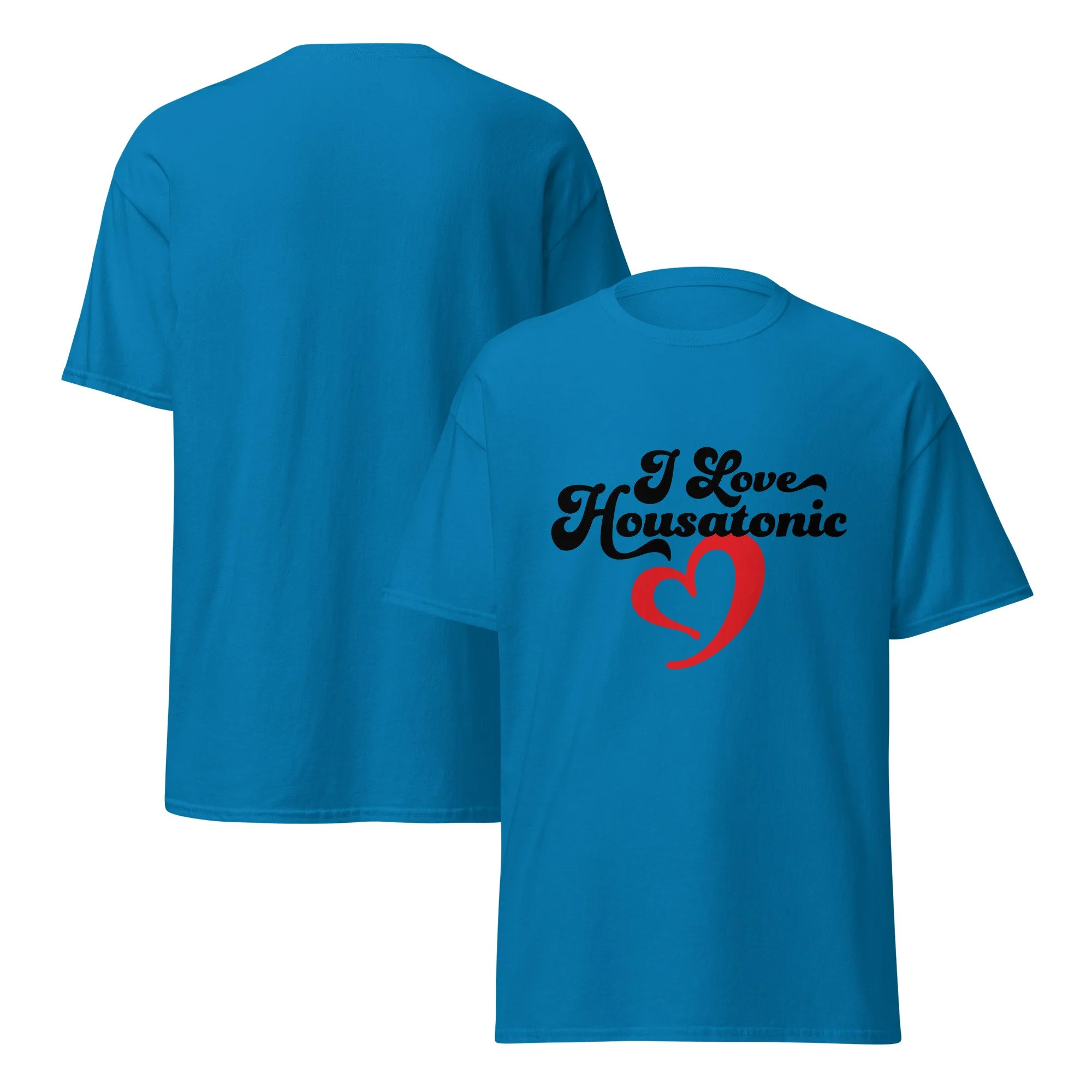 I Love Housatonic blue crew