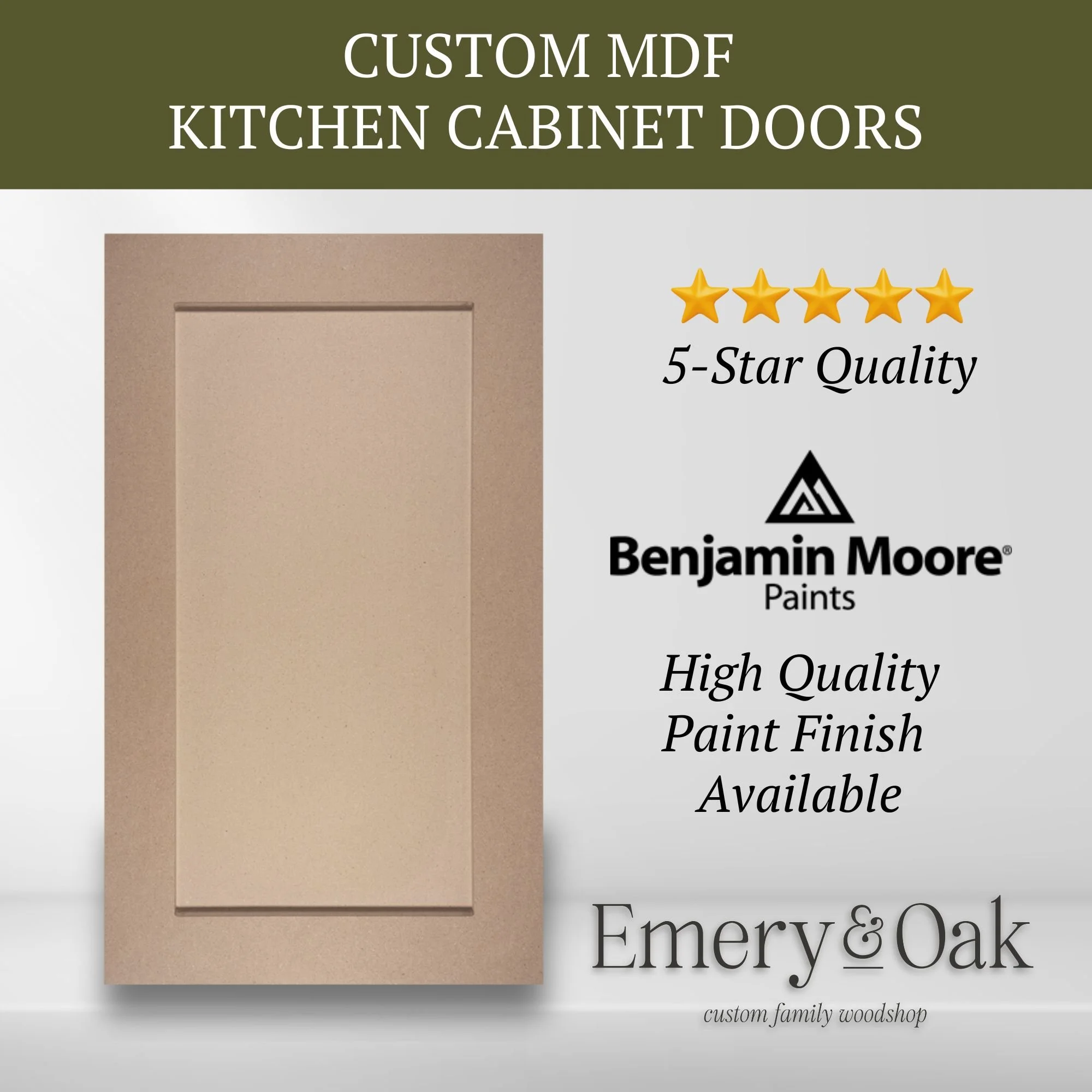 MDF Shaker Door Quote