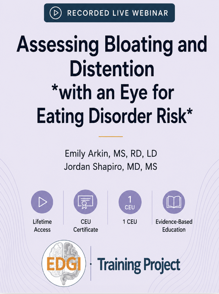 Assessing Bloating and Distention with an Eye for Eating Disorder Risk