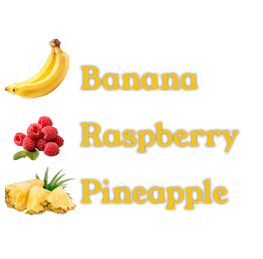 Tooty Fruity Ingredients