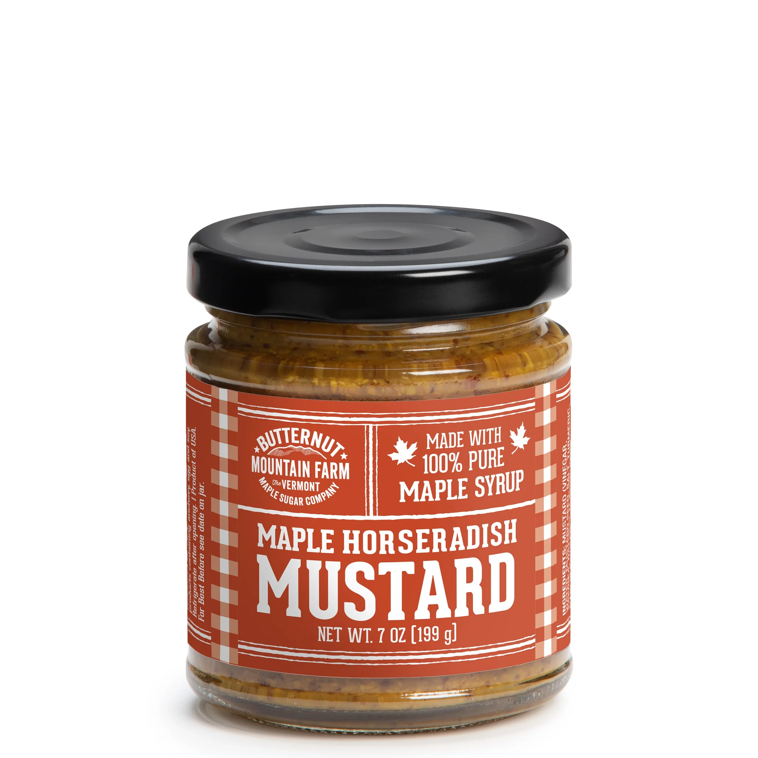 6.5 oz Maple Horseradish Mustard