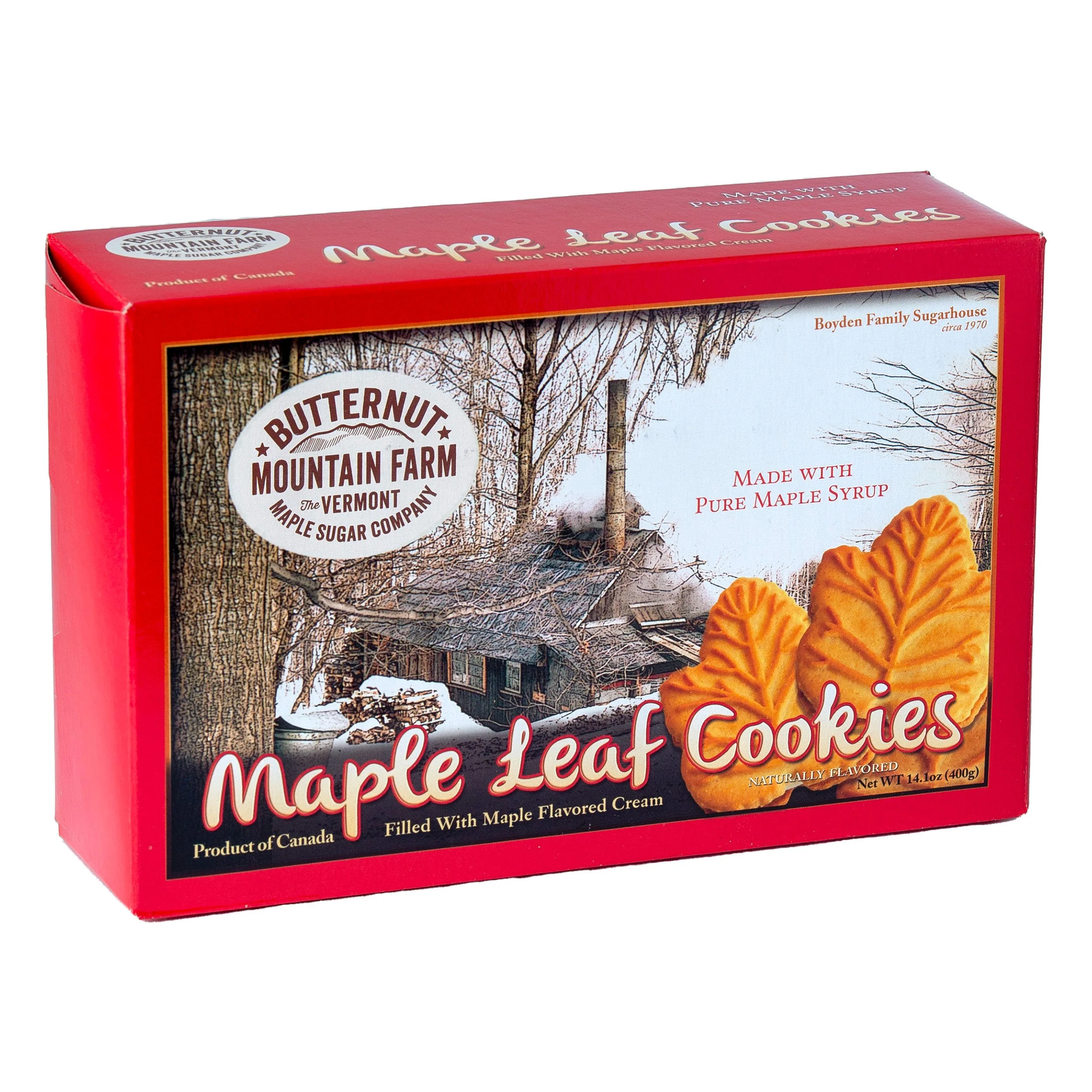 Maple Leaf Cookies