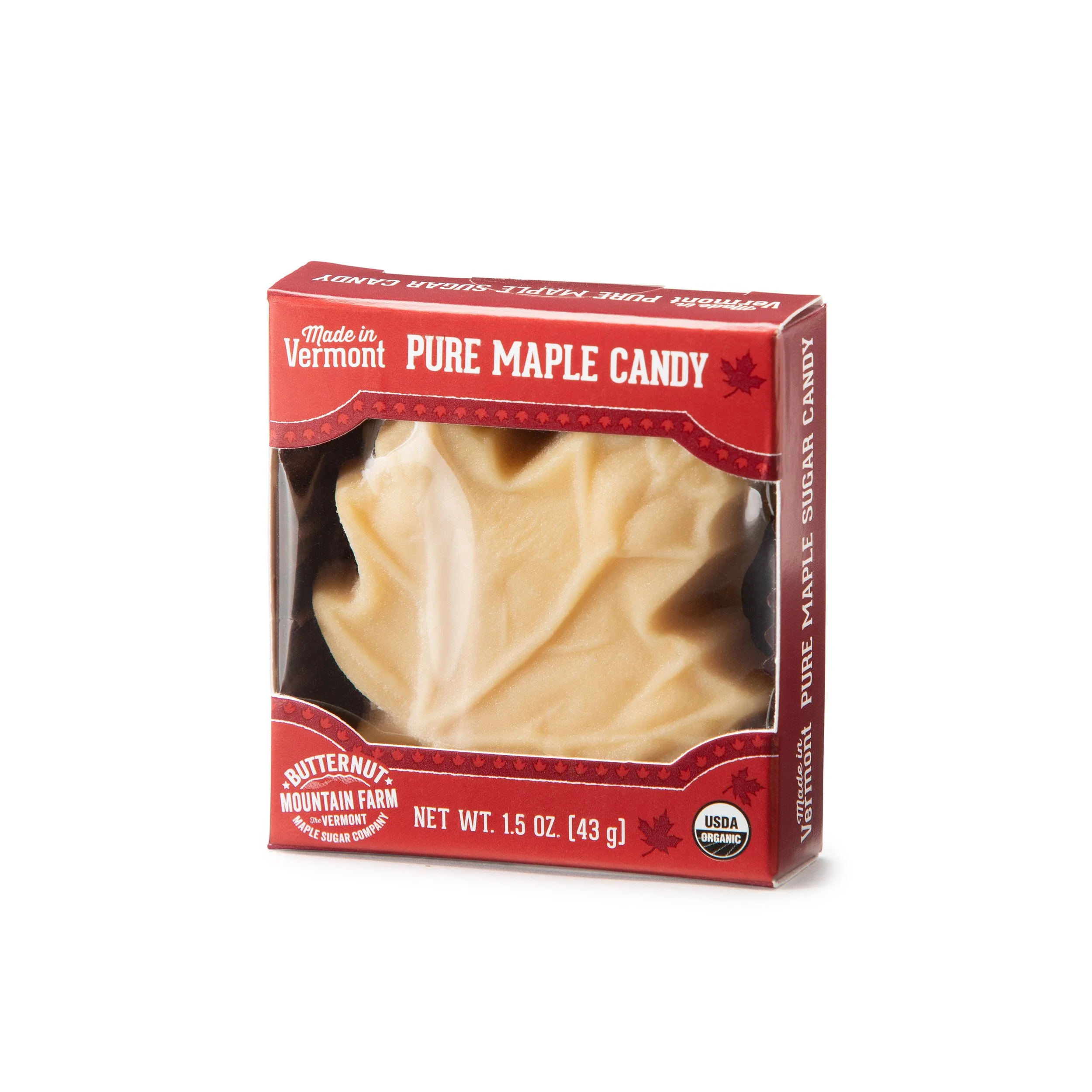 ORGANIC | Large Leaf Maple Candy