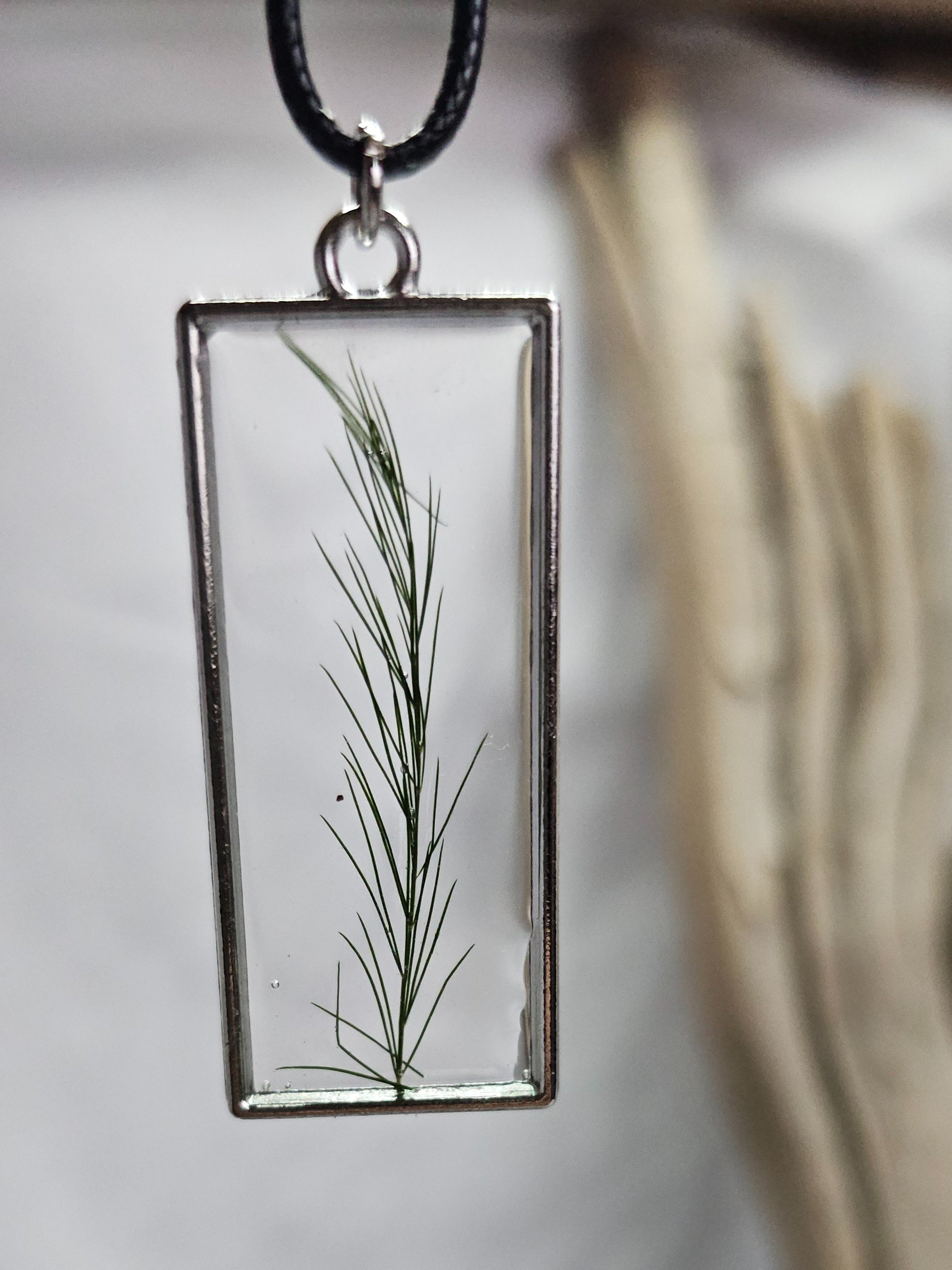 Wispy Plant Pendant