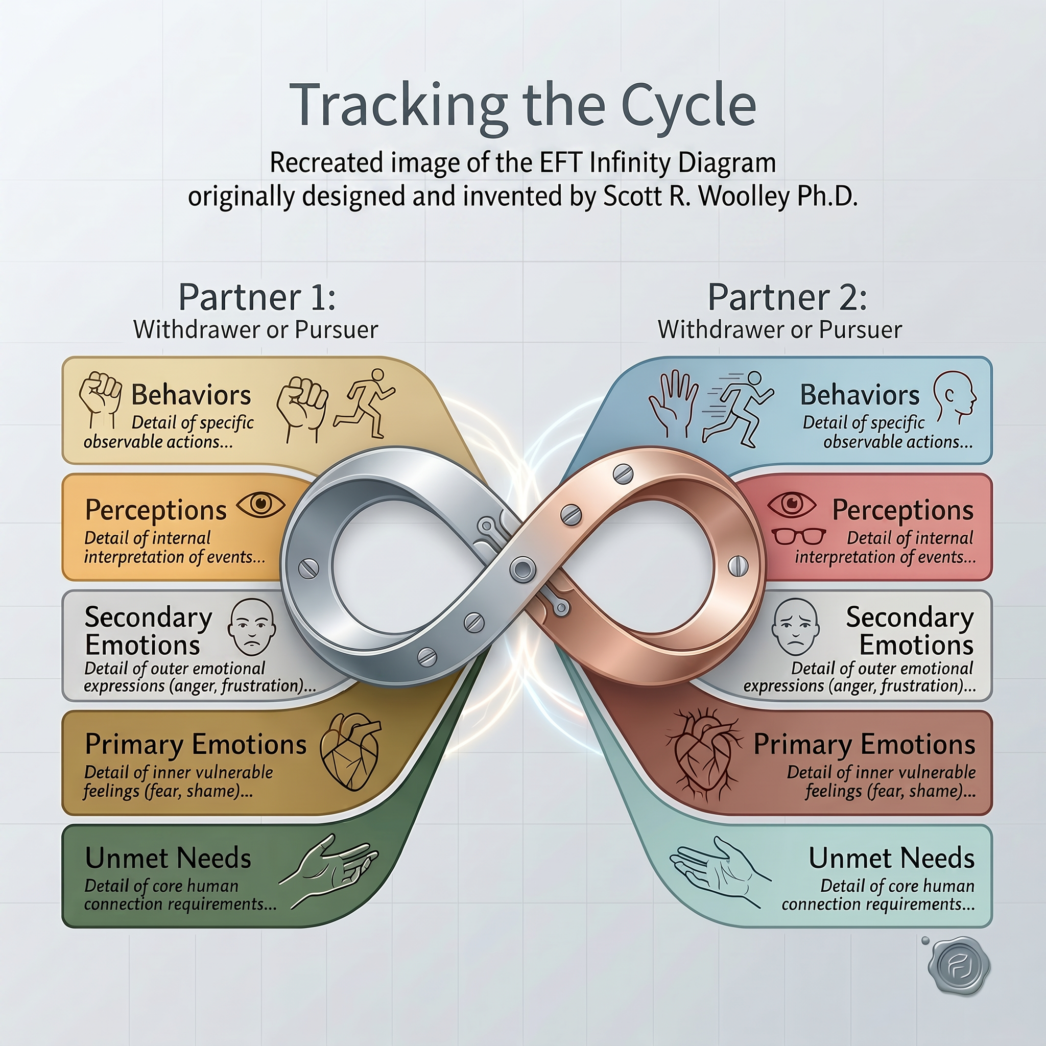 A guide on how to stop arguing with your partner- for therapists and couples.