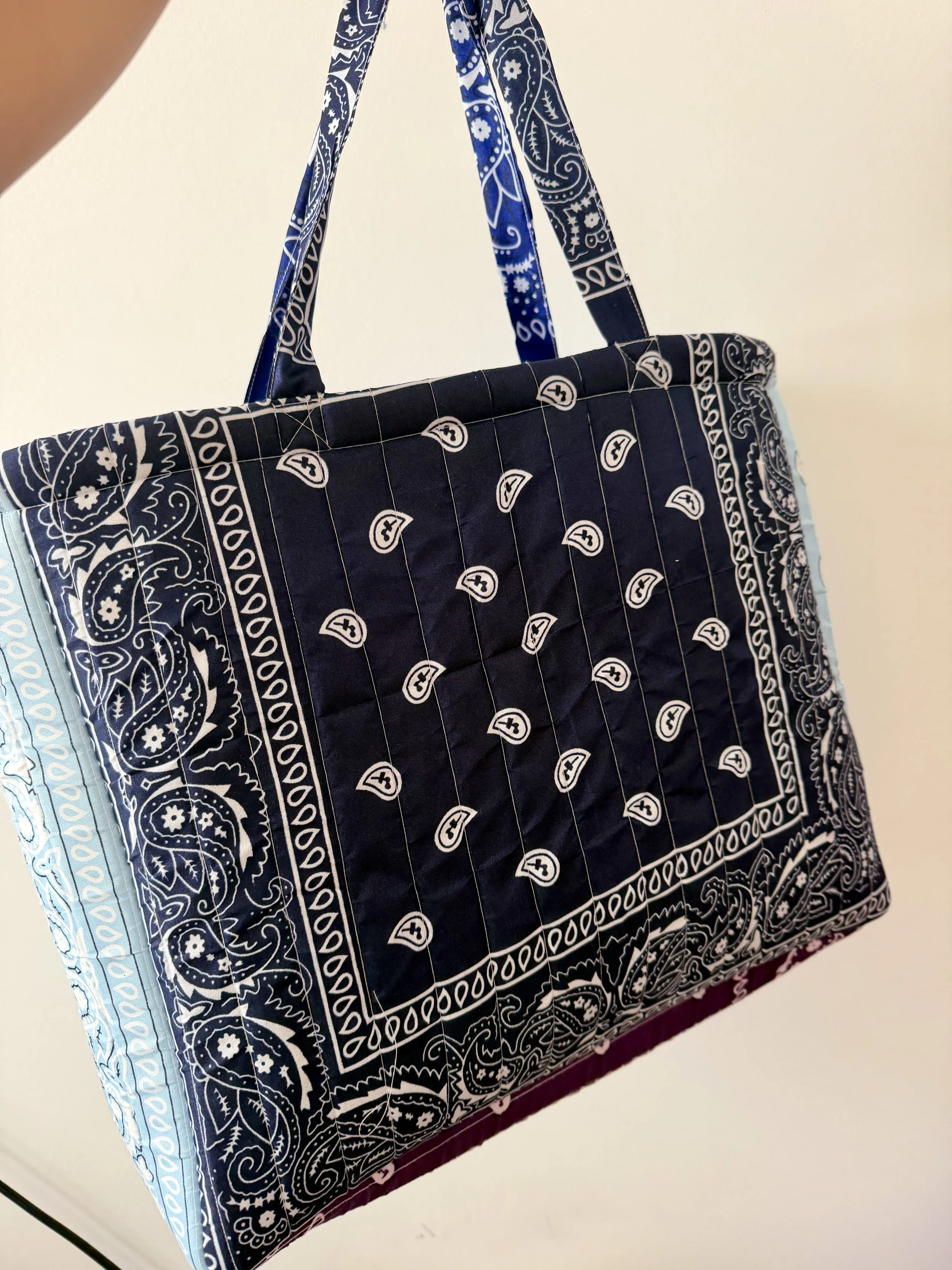 Introduction to sewing & make the viral bandana tote bag
