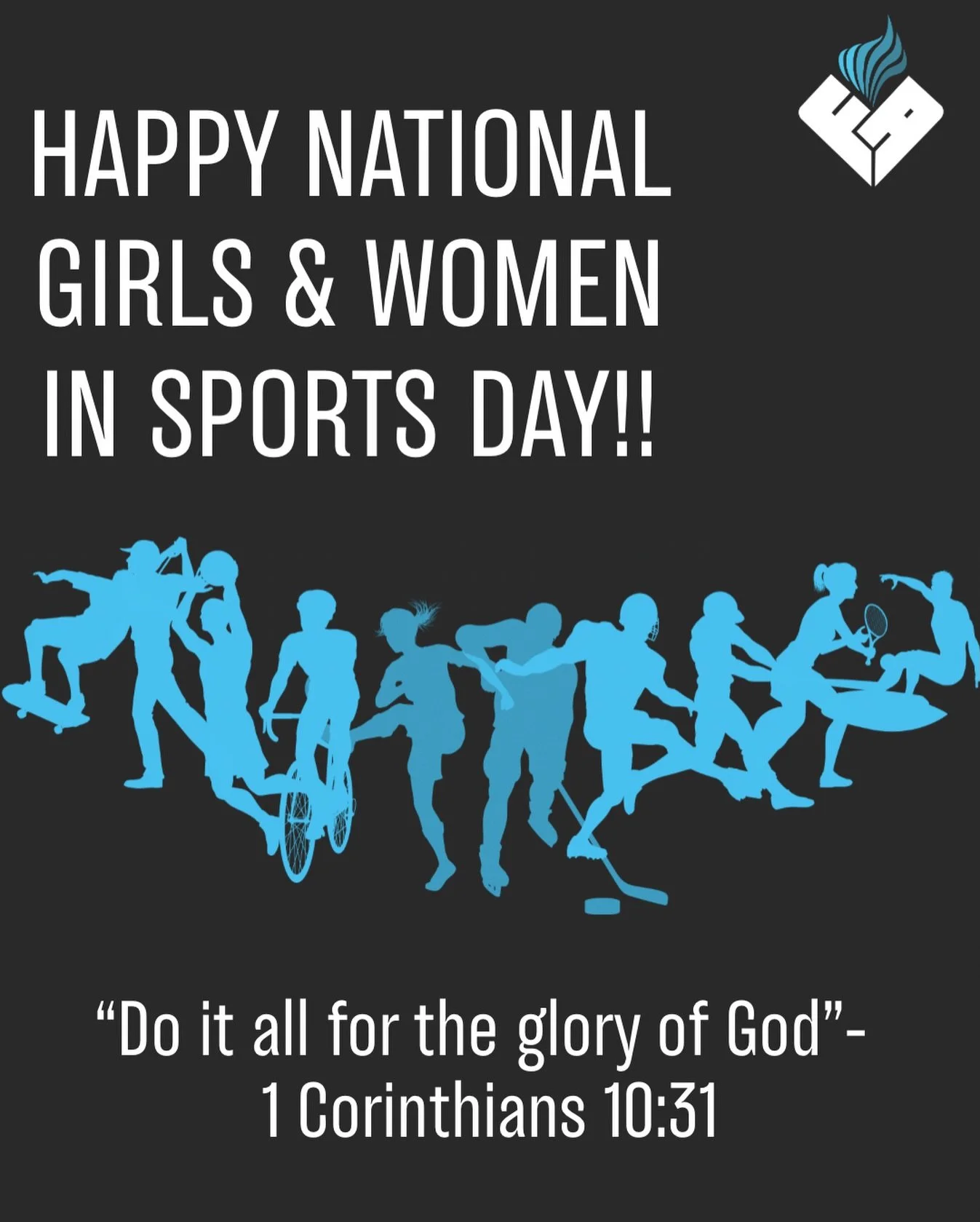 Happy National Girls &amp; Women In Sports Day! 🙏🏼🤍 #fierce #fierceathlete