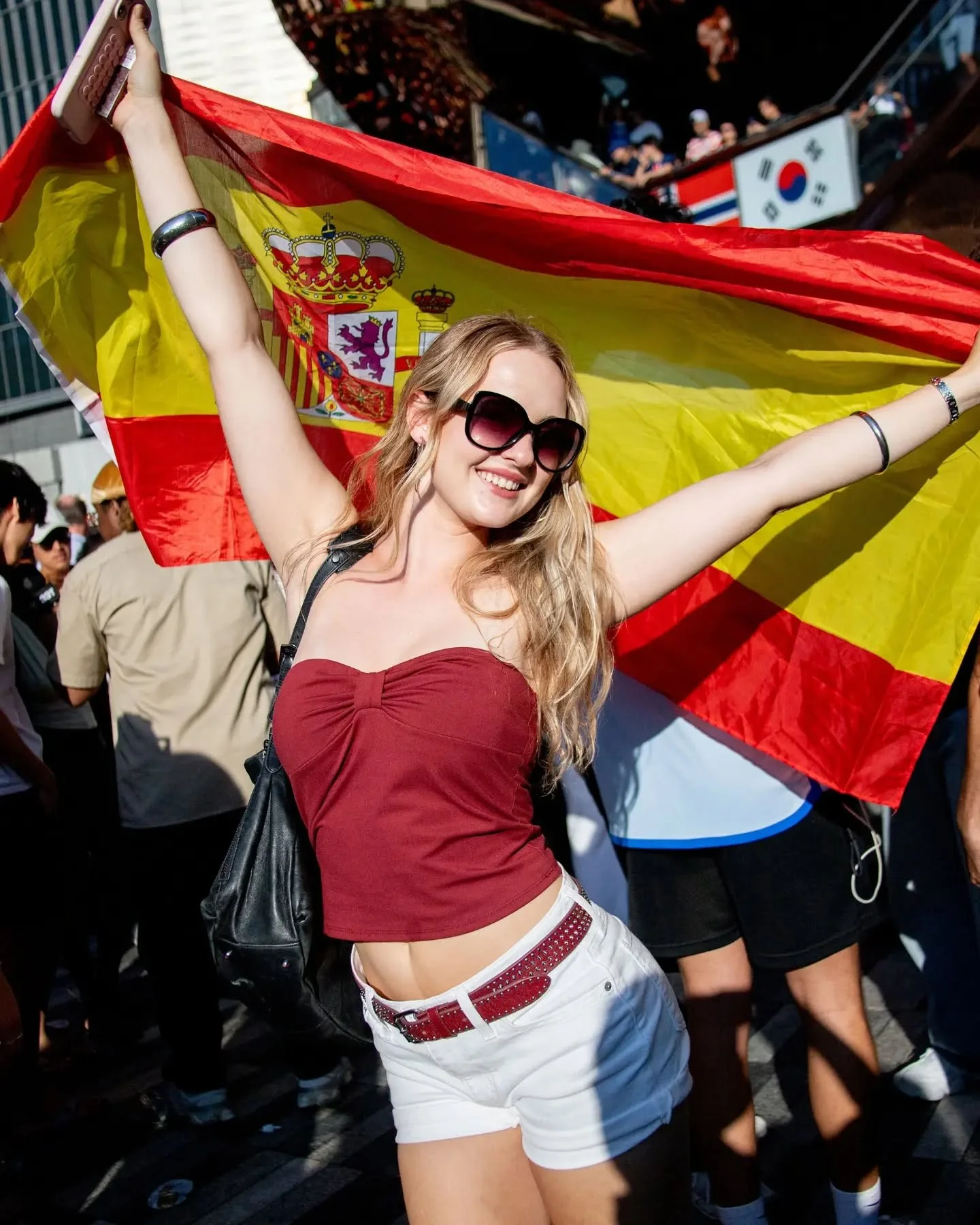 Congrats to Espa&ntilde;a for winning the World Cup! I was at the Vessel and it was packed. I had no idea it would be that crazy. I managed to find some spots so I could see the screen they put up for the World Cup. You pretty much had to cook in the