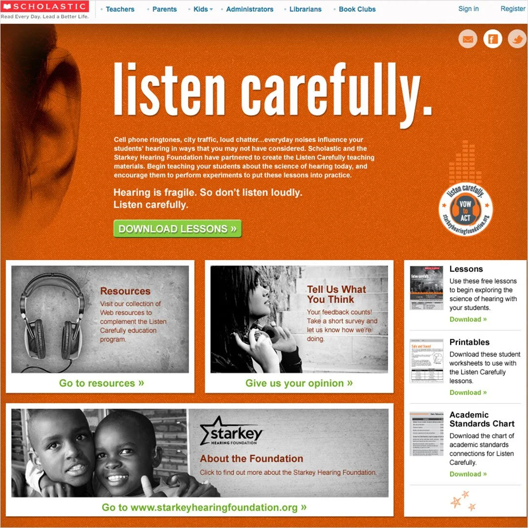 Scholastic x Starkey