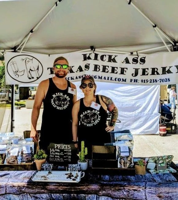 🥩 FALL FESTIVAL VENDOR SPOTLIGHT: KICK ASS TEXAS BEEF JERKY! 🥩

Y'all, get ready for some SERIOUSLY incredible jerky at our Fall Festival! Kick Ass Texas Beef Jerky is bringing the kind of quality that'll make your taste buds do a happy dance! 🤠

