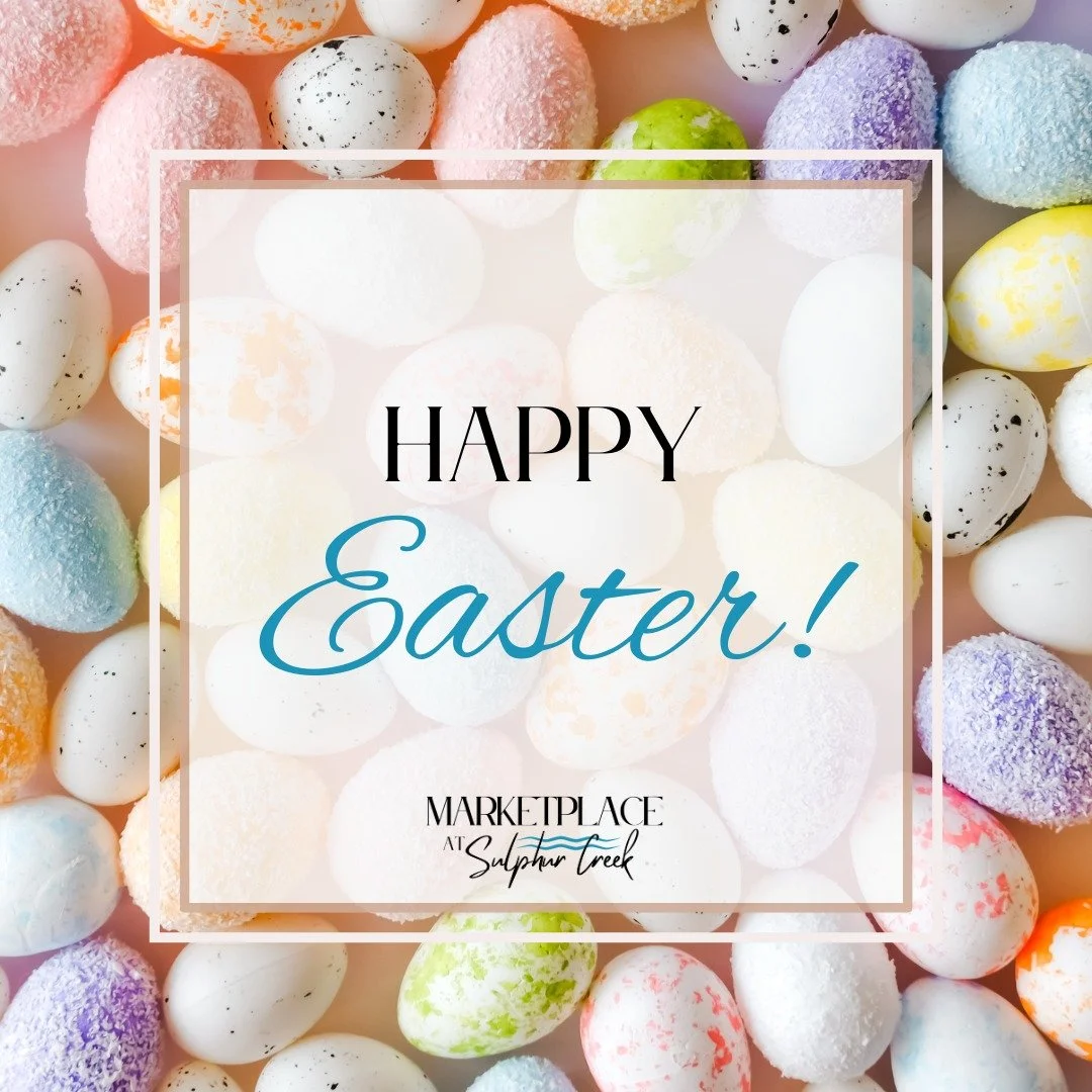 🐰 HAPPY EASTER! 🐰

From all of us at Market Place at Sulphur Creek, we wish you a joyful Easter filled with family, laughter, and good times!

Thank you for being part of our community. We're grateful for you! 💙

Enjoy your special day!

📍 Market