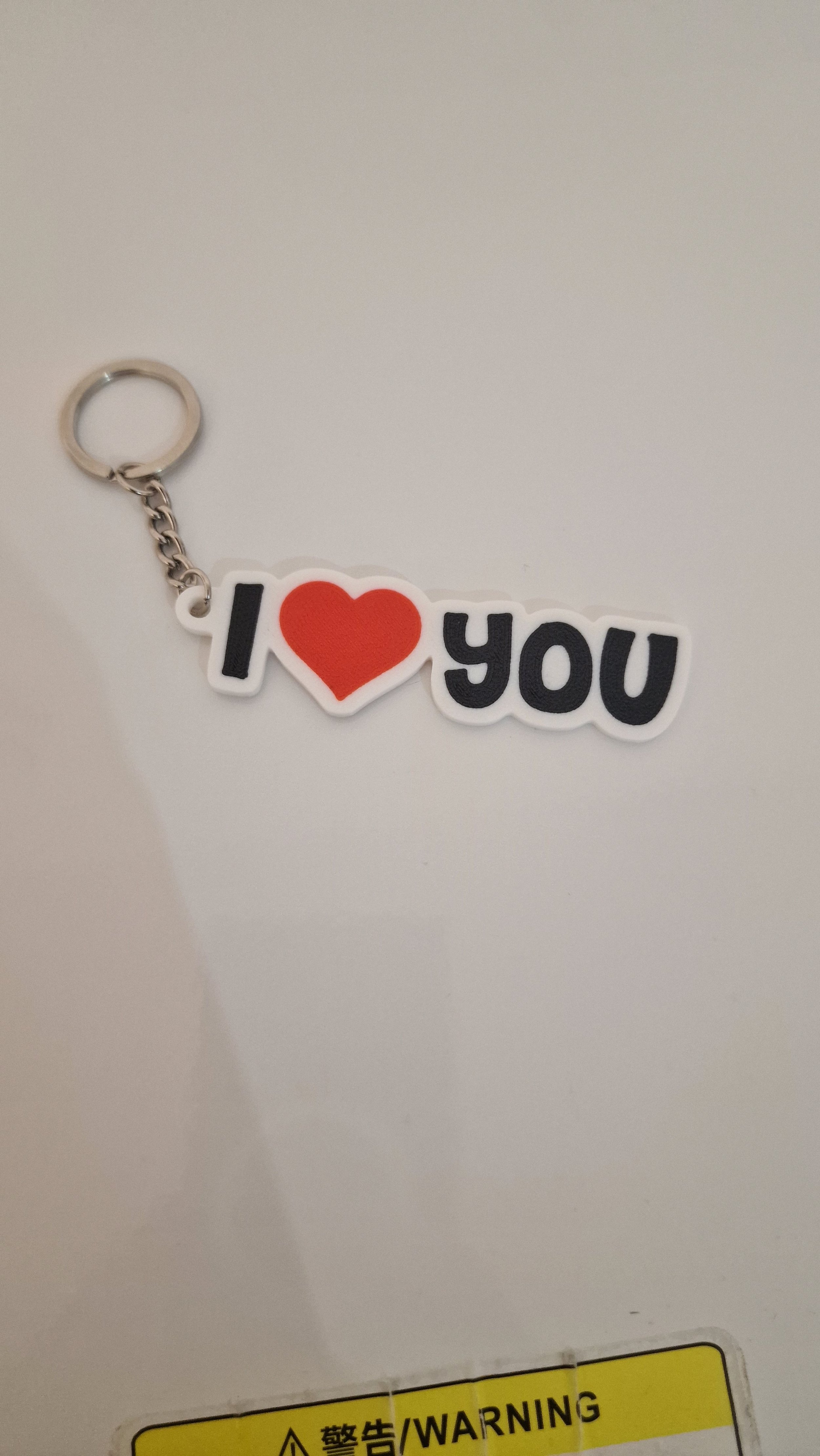 Porta-chaves (I Love You)