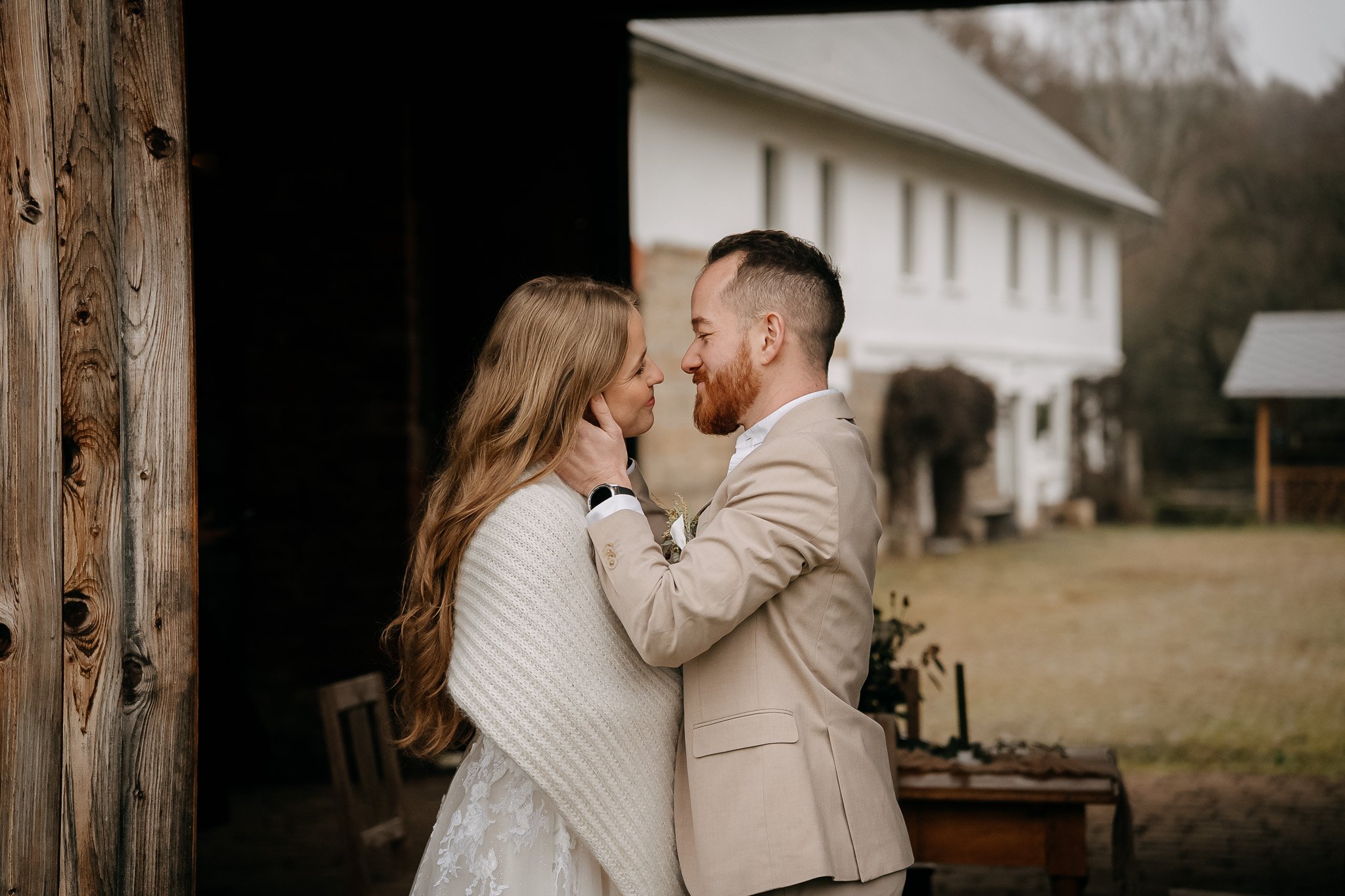 Elopement photography at Czech solitude. Vintage style