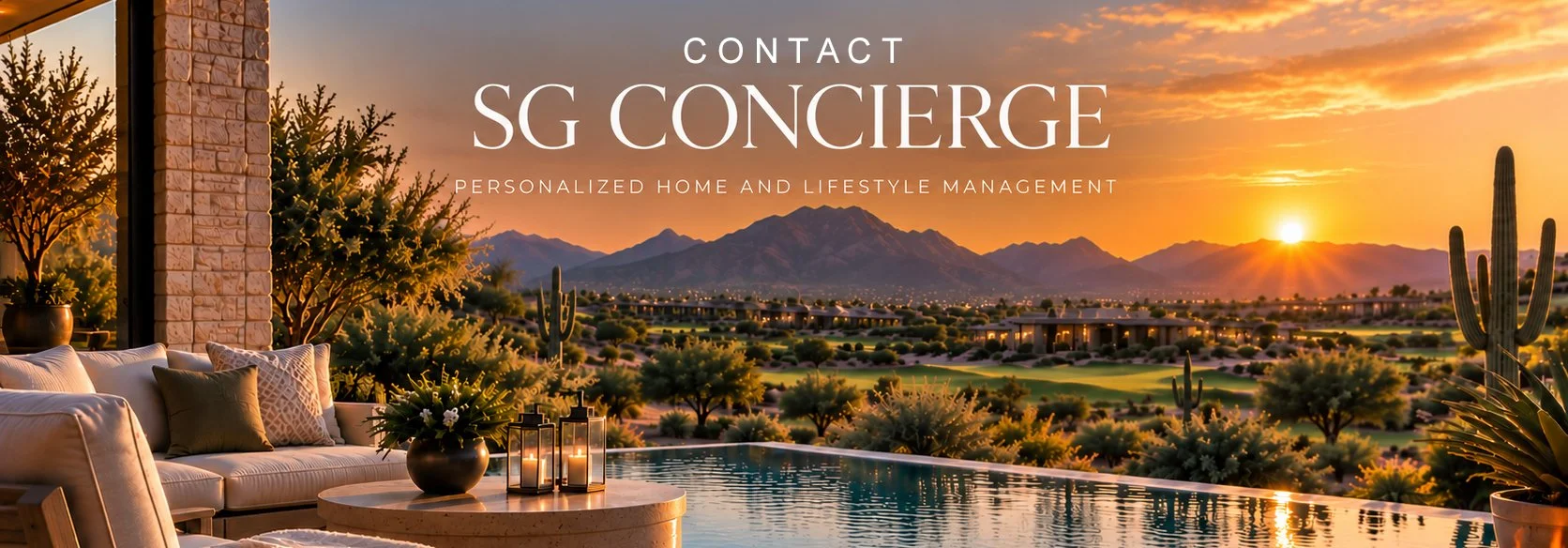 Contact SG Concierge - personalized home and lifestyle management