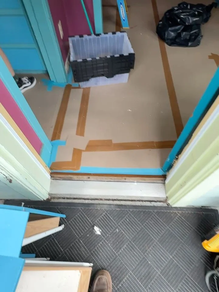 Peeling back the layers 🪚✨

Remodels on old houses are my favorite kind of adventure. Sure, they&rsquo;re a ton of work, but every wall feels like a Time Machine. This one had layers on layers of DIY patching, and deep inside we uncovered some cool 