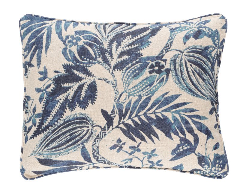 Antigua Indigo Linen Sham