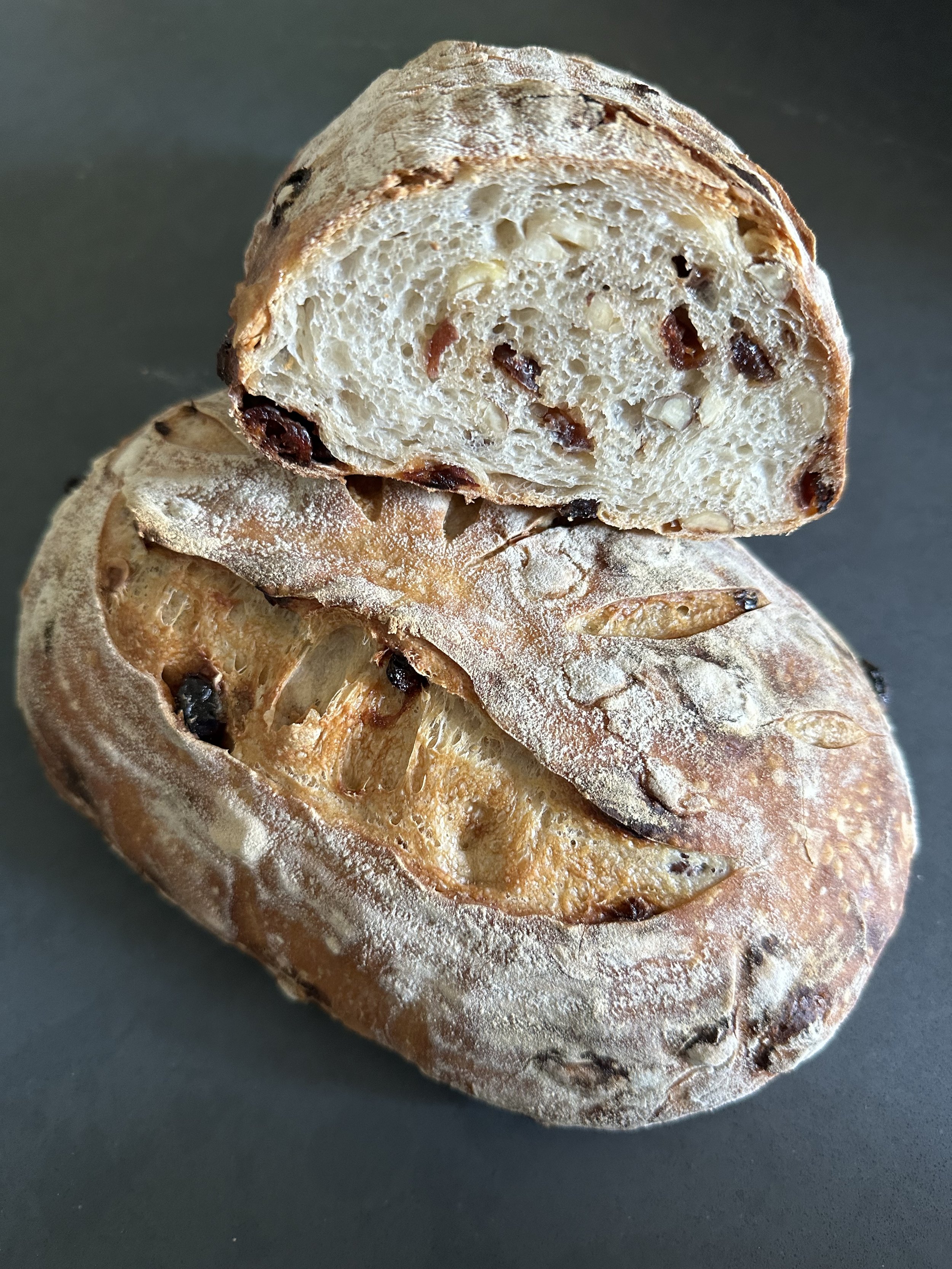 Cranberry Hazelnut Sourdough