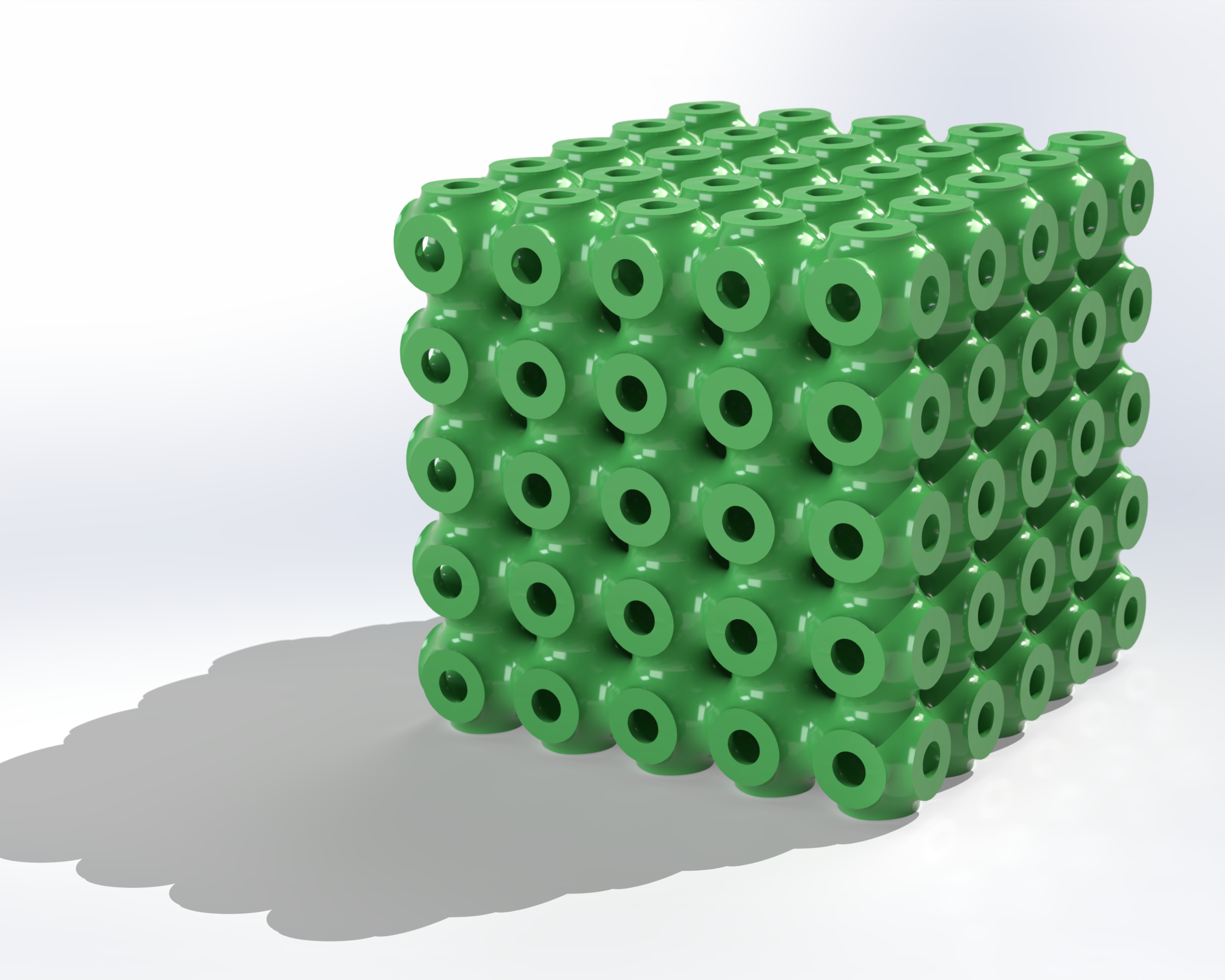 Intermediate Level Cubes Schwarz Cube (Intermediate Solid Mechanics) — Toby Weissman