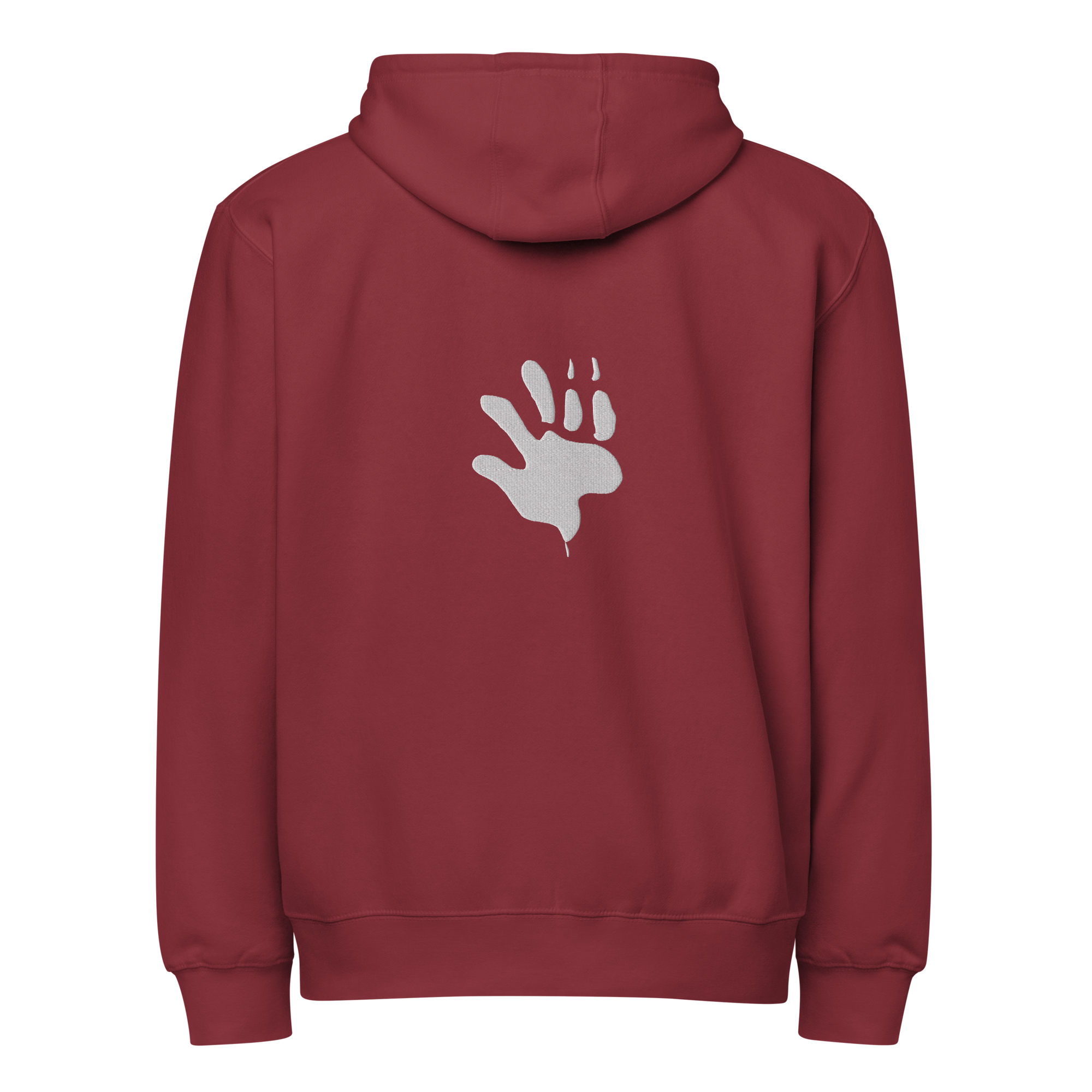 unisex-premium-full-zip-hoodie-burgundy-back-6a17b90ae9f45.png