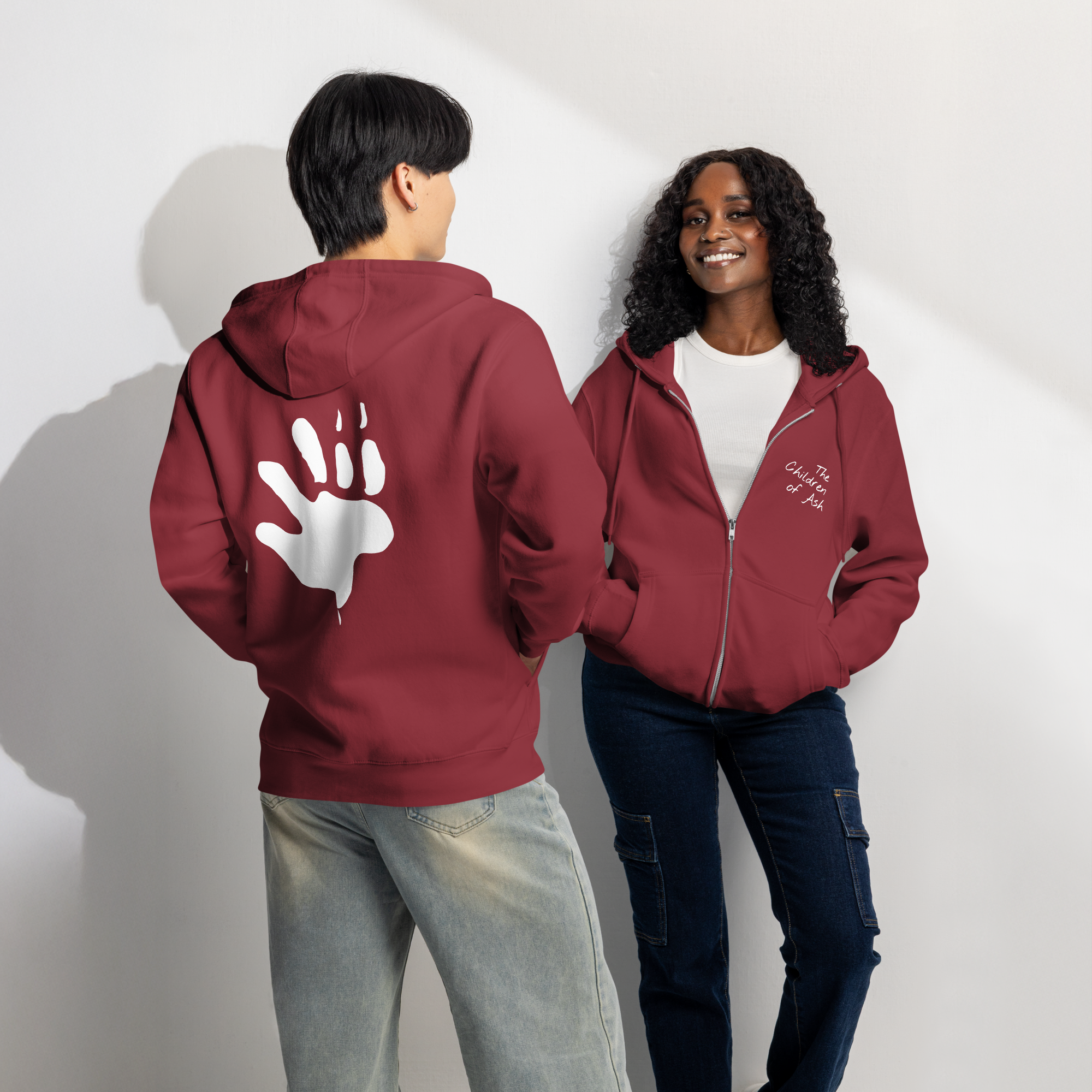 unisex-premium-full-zip-hoodie-burgundy-front-and-back-6a17b89c7056f.png