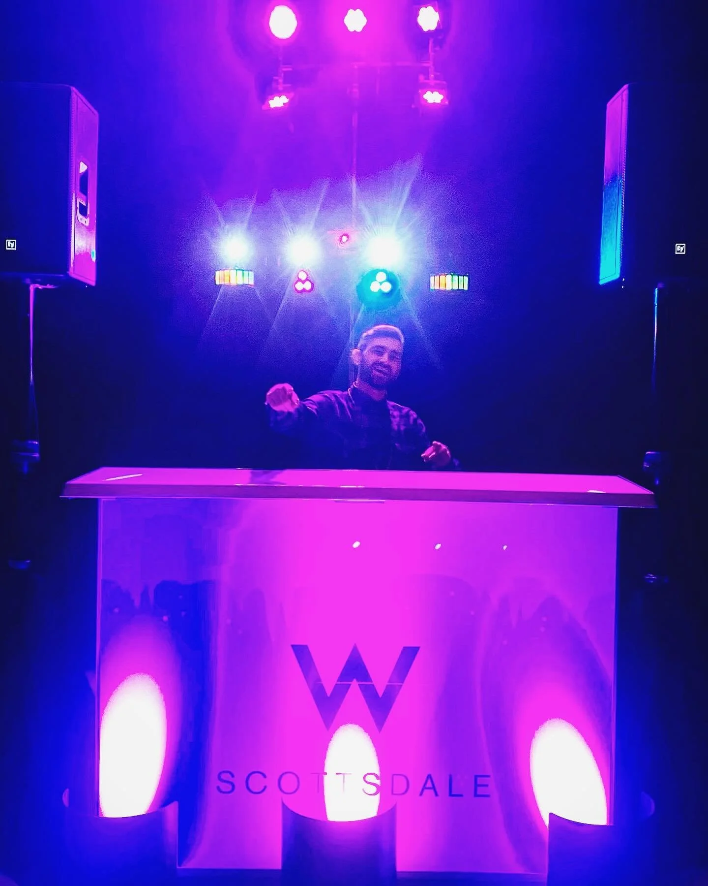 Feeling good at the @whotels Scottsdale. They really pulled all the stops out for this casino night!! What a blast! 🎰🎰🎰