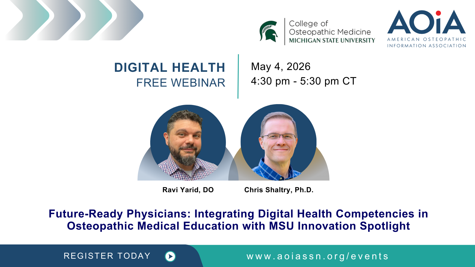 Future-Ready Physicians: Integrating Digital Health Competencies in Osteopathic Medical Education with Michigan State University Innovation Spotlight