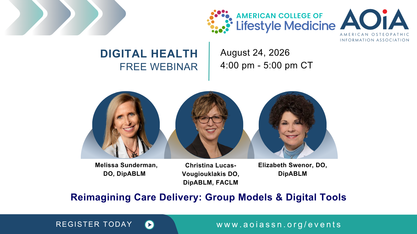FREE Live Webinar | Reimagining Care Delivery: Group Models &amp; Digital Tools
