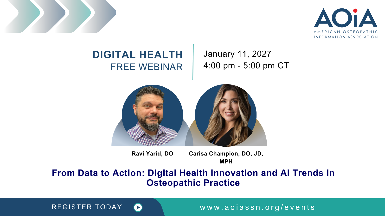 From Data to Action: Digital health Innovation and AI Trends in Osteopathic Practice