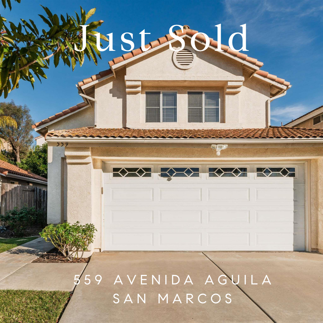 Just Sold! 559 Avenida Aguila, San Marcos