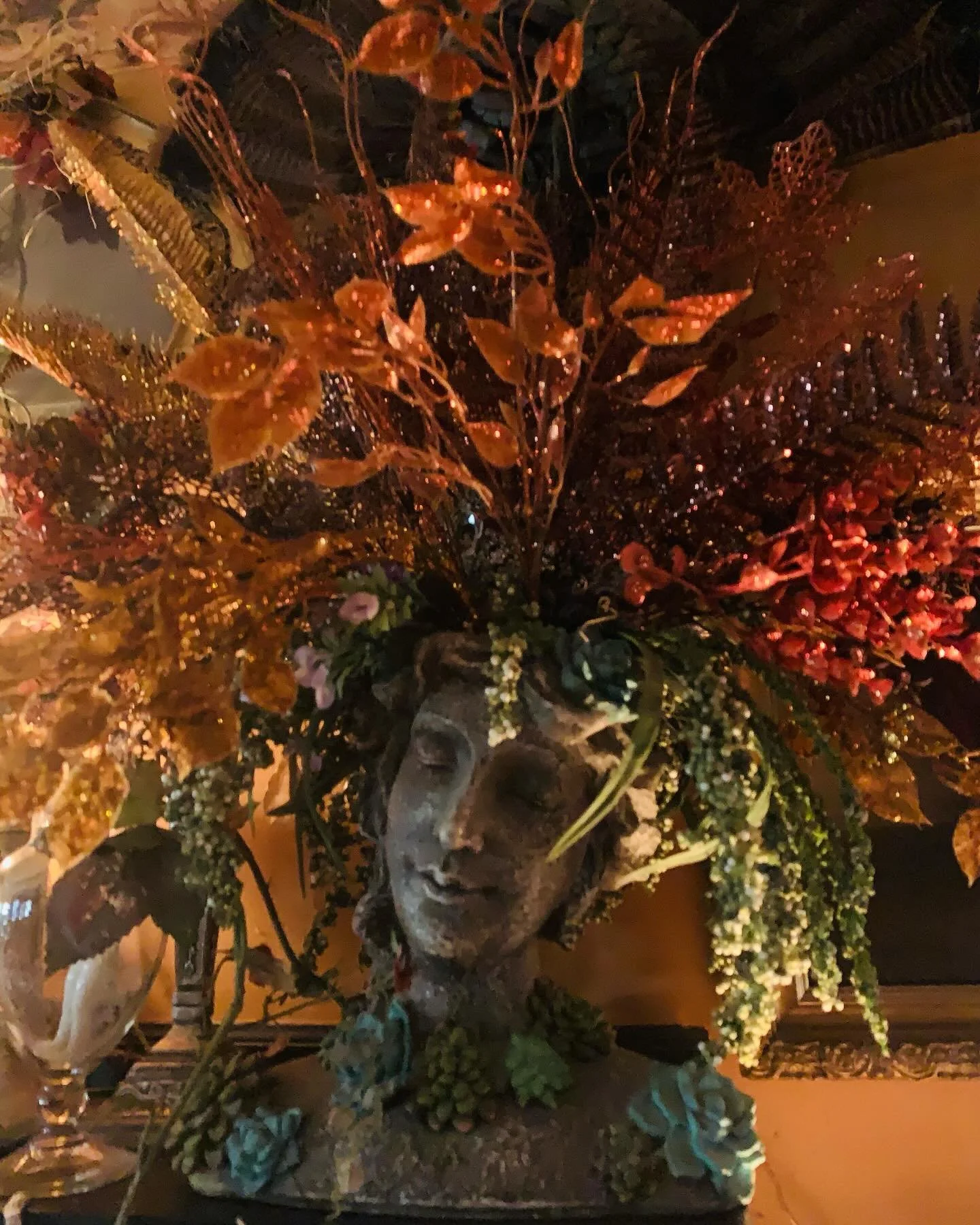 Autumn Girl is wearing her leaf hat.
#autumn #decorating #style #Halloween