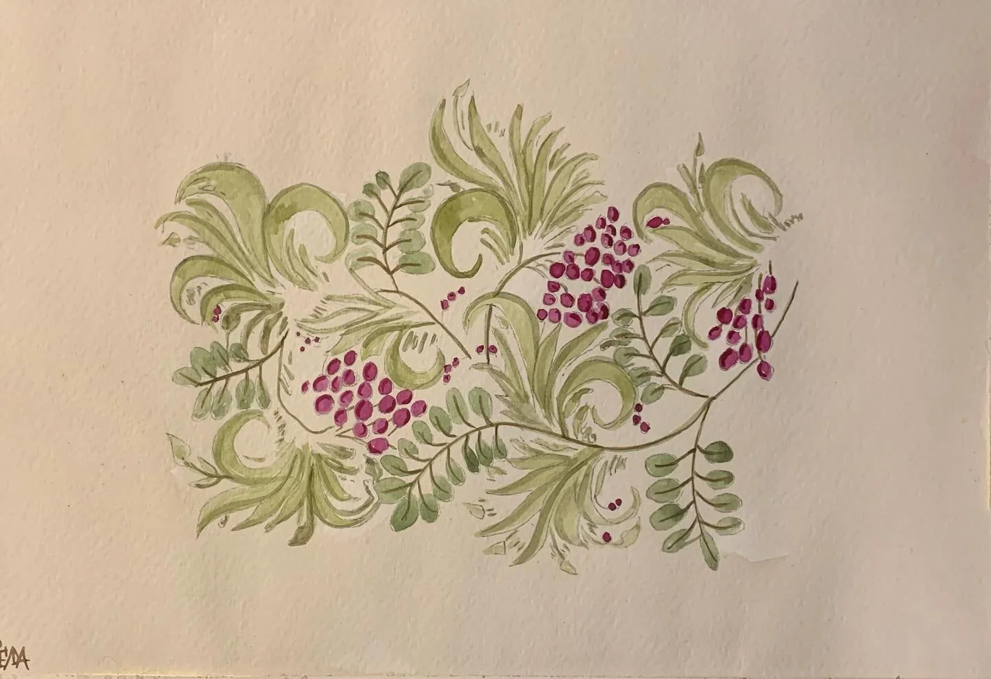 Easter, watercolor.
#Spring #Easter #traditionalart #flowers #watercolor #EasternEuropean #Ukraine