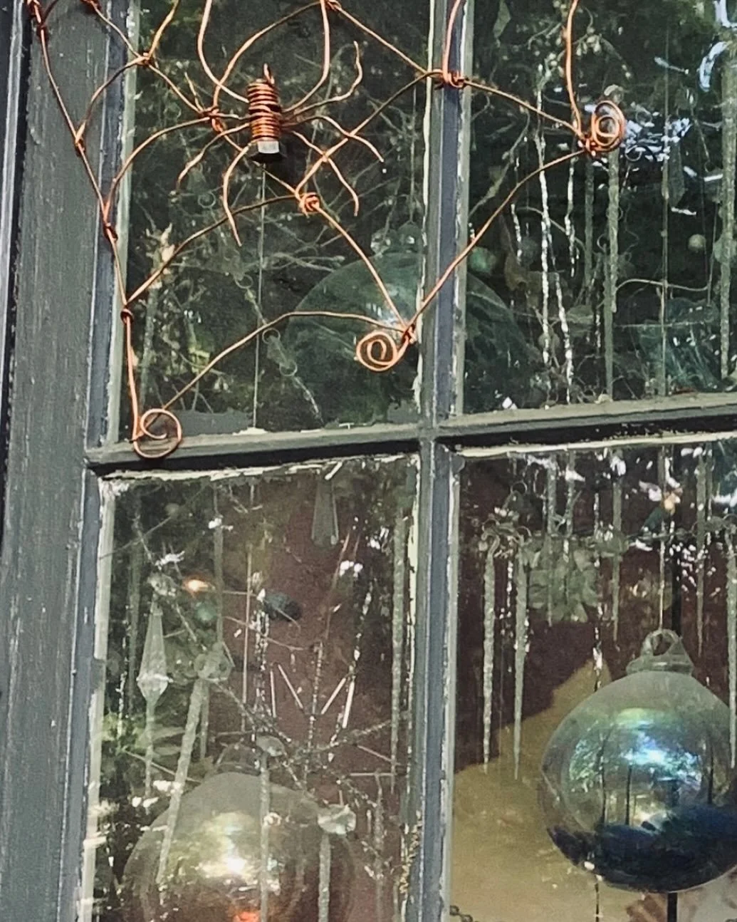 Recycled Spiderweb on outside of studio window. I like the contrast to the old real spiderwebs in the studio window.
Thank you kindly, Dr. Vaughn Schraum!
#spiderweb #spider #recycled #studio #oldwindow #photography #contrast