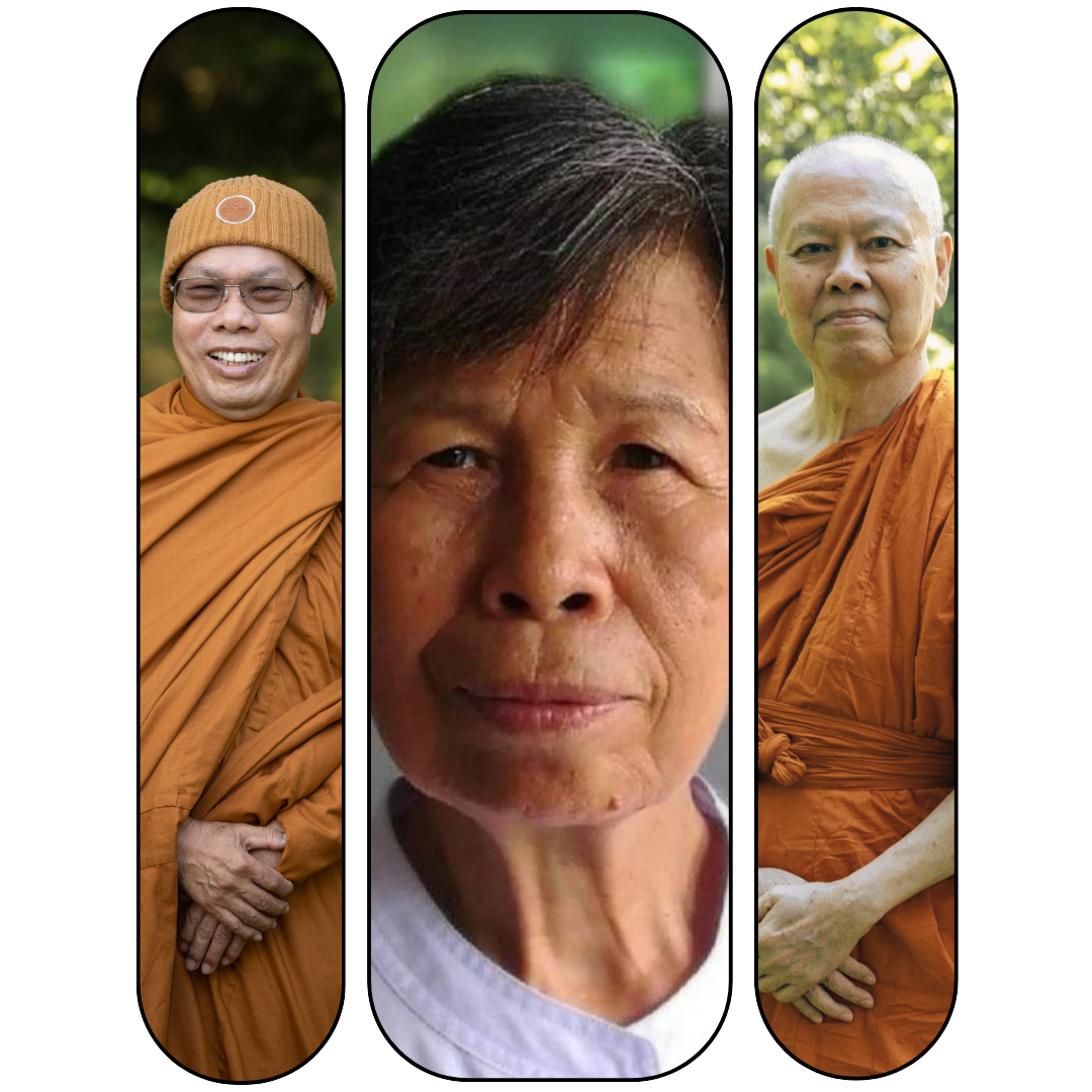5-Day Summer Retreat with Thai Meditation Masters, Luangpor Da Sammakhato, Ajahn Pikul, and Ajahn Tavivat Sukhavatthano