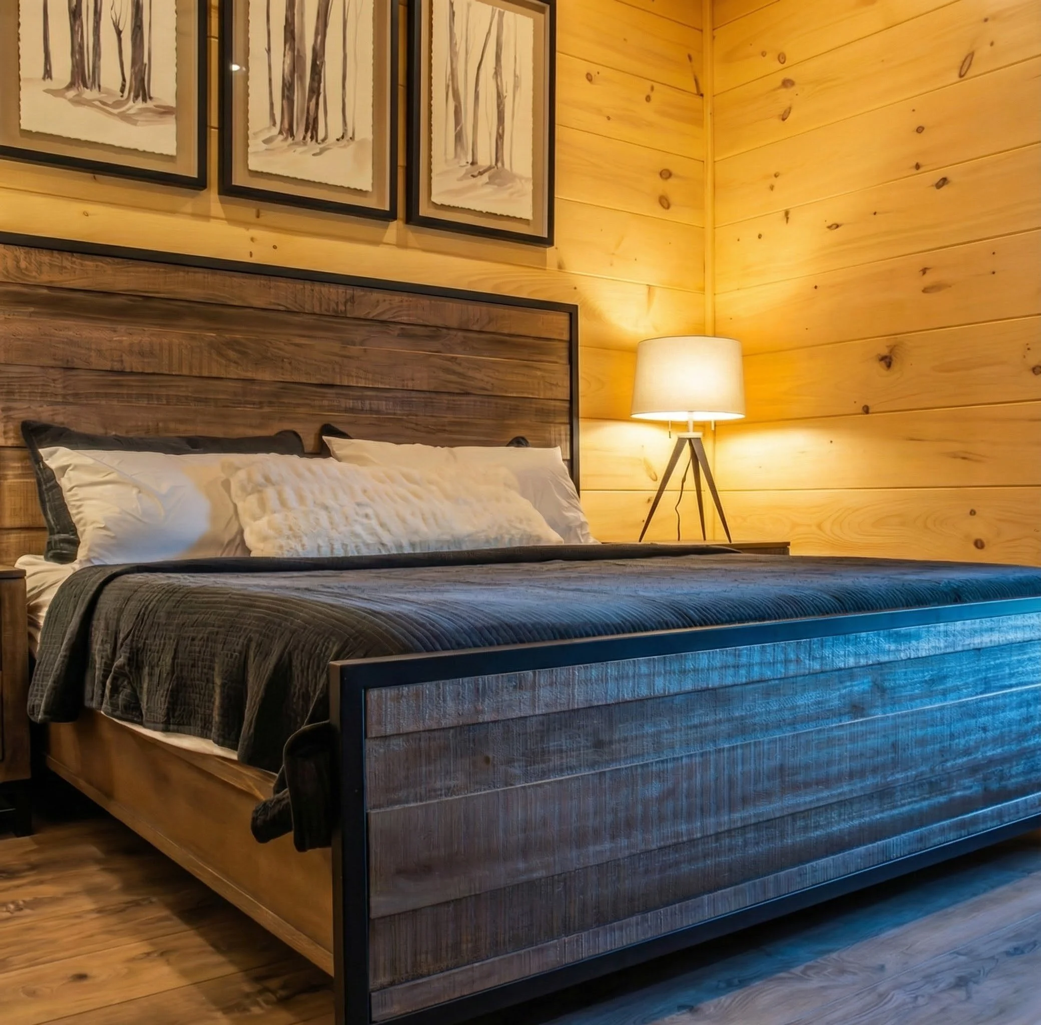 Bedroom #3  King Size Bed, w/Private En Suite Bathroom. Single Occupancy $3200 or Double Occupancy $5800  King Size Bed, w/Private En Suite Bathroom. ($1000 Deposit Due Today)