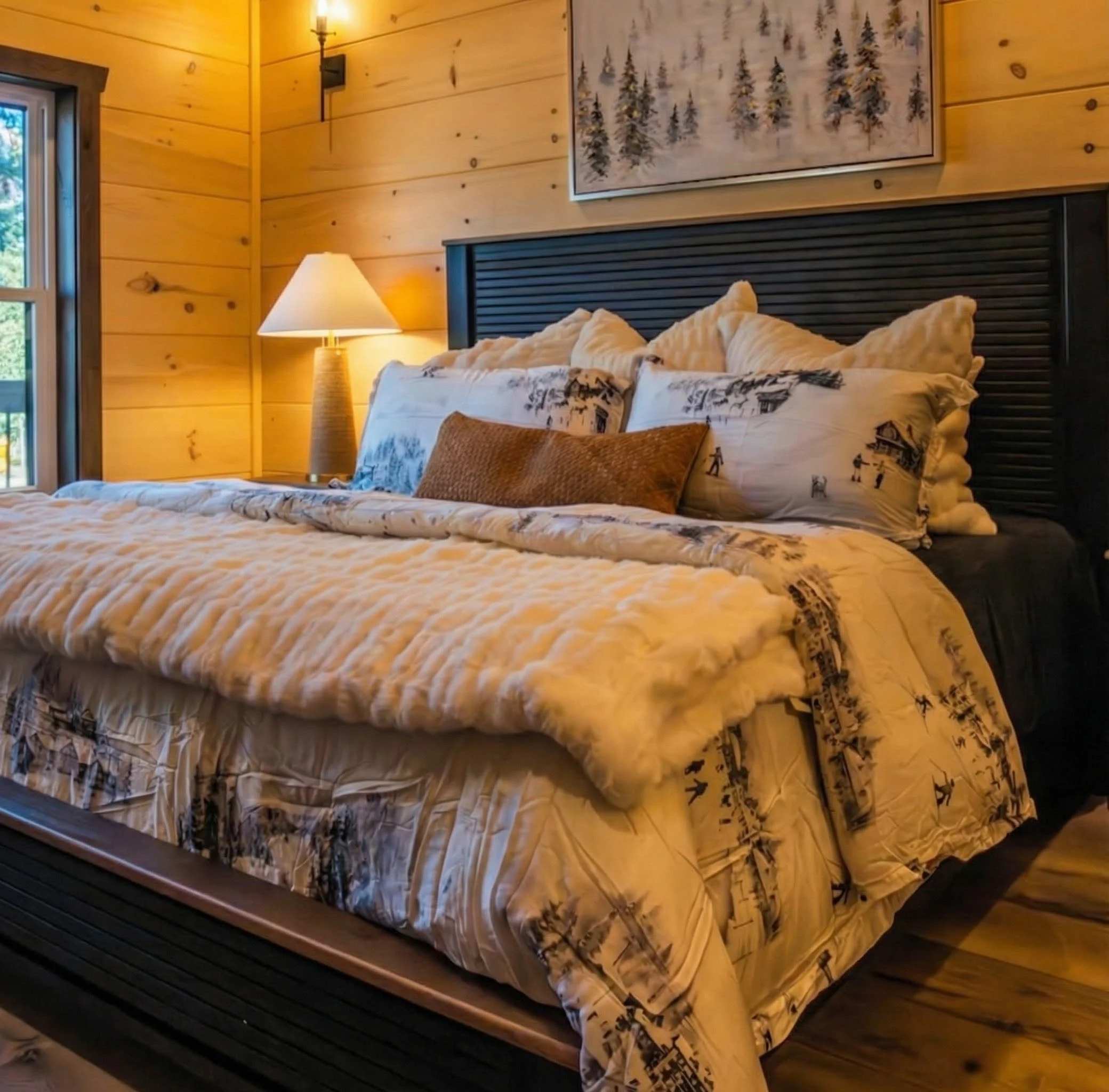 Bedroom #1 King Size Bed, w/Private En Suite Bathroom. Single Occupancy $3200 or Double Occupancy $5800. ($1000 Deposit Due Today)