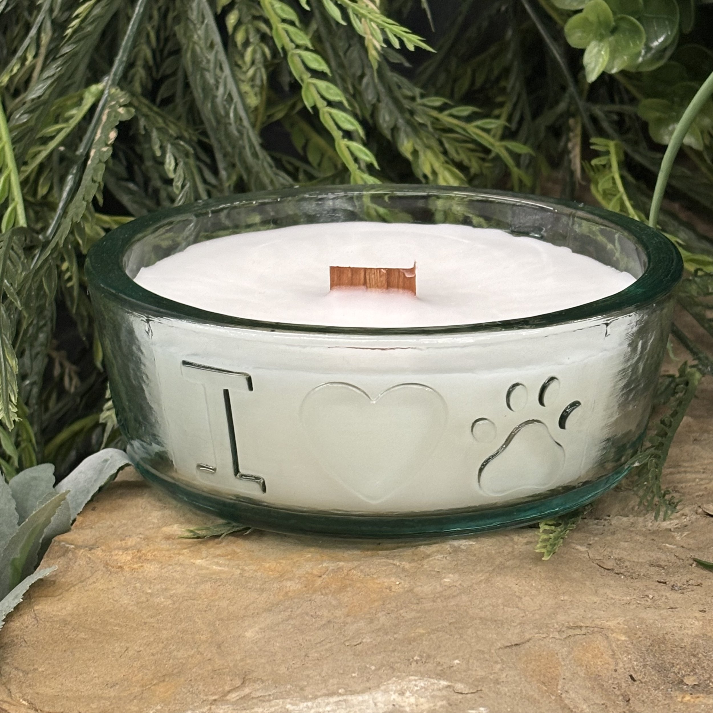 Dog Bowl Candle