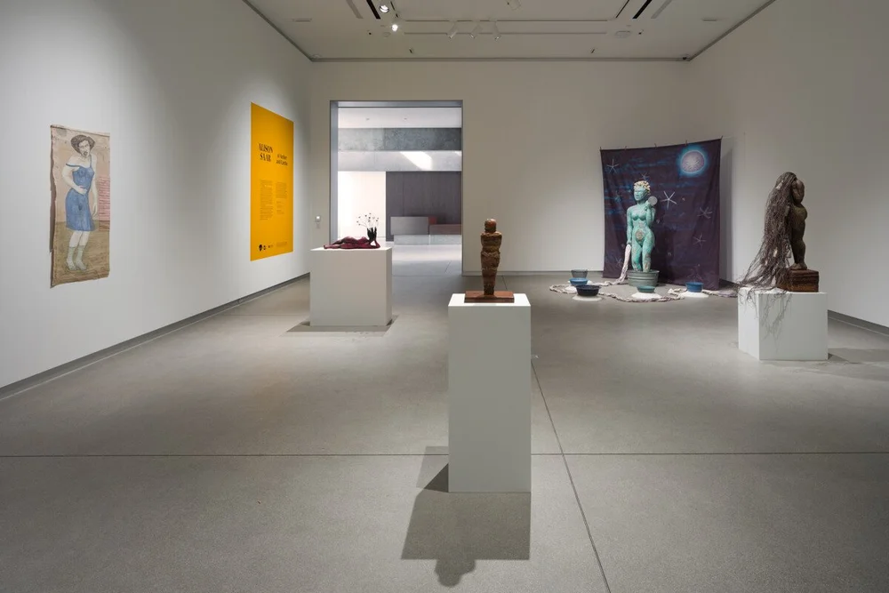  Installation view of  Alison Saar: Of Aether and Earthe  at the Benton Museum of Art at Pomona College, Sep. 1, 2020 to Dec. 18, 2021. This exhibition is co-organized with the Armory Center for the Arts. Photography courtesy of Fredrik Nilsen Studio