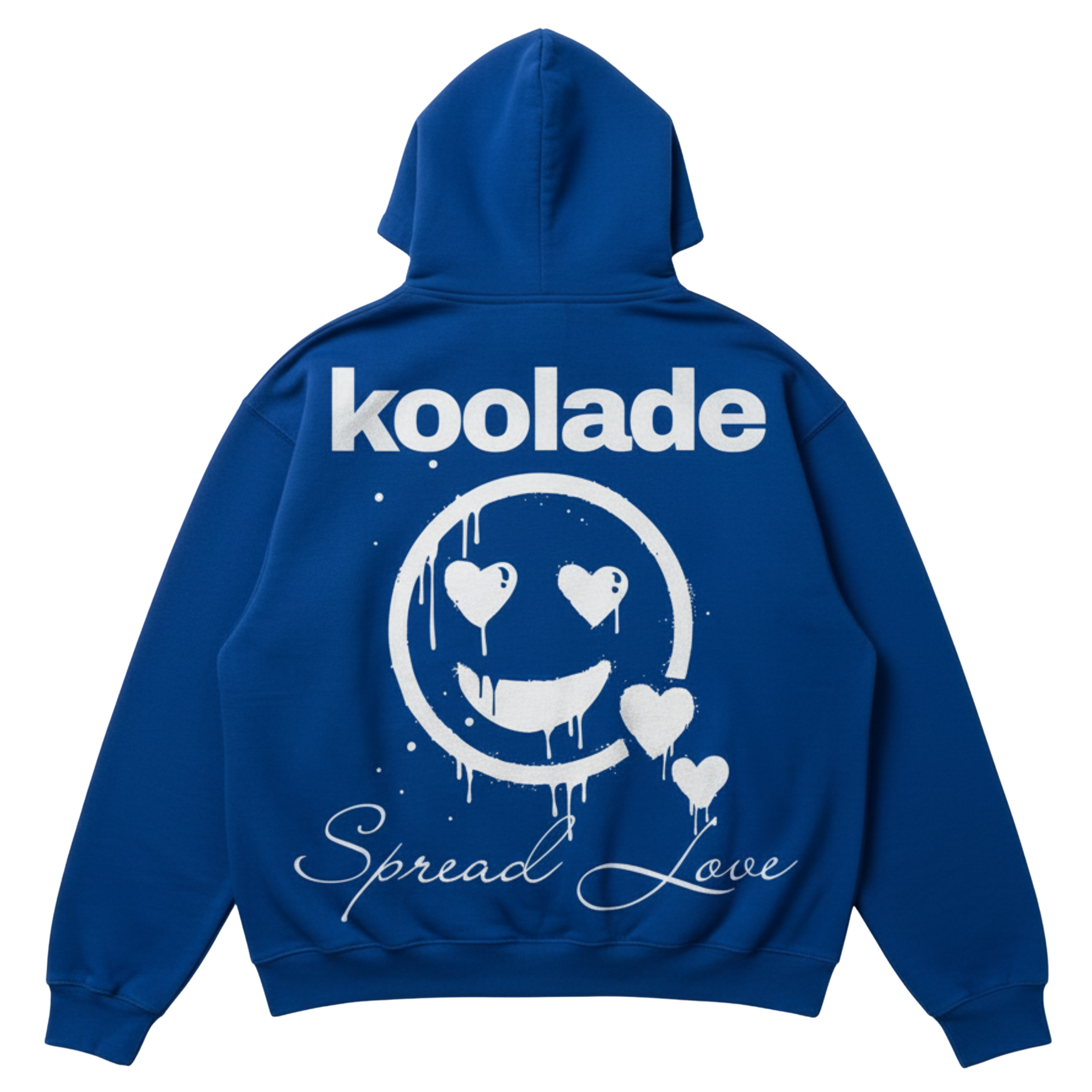 THE BIG SMILEY HOODIE + BLUEBERRY