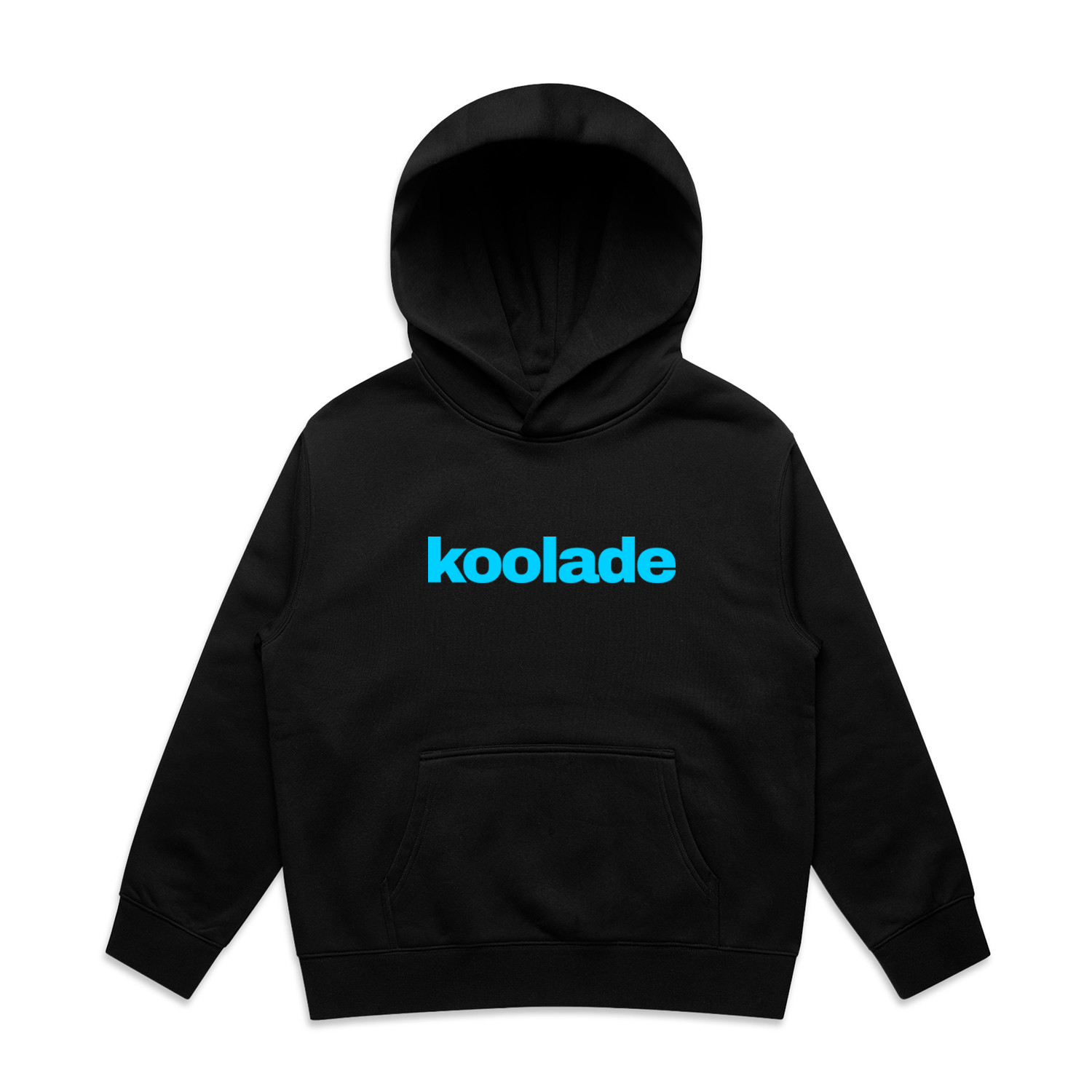 KOOLADE YOUTH HOODIE BLACK - ELECTRIC BLUE.png