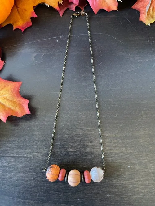 Pumpkin Patch Necklace